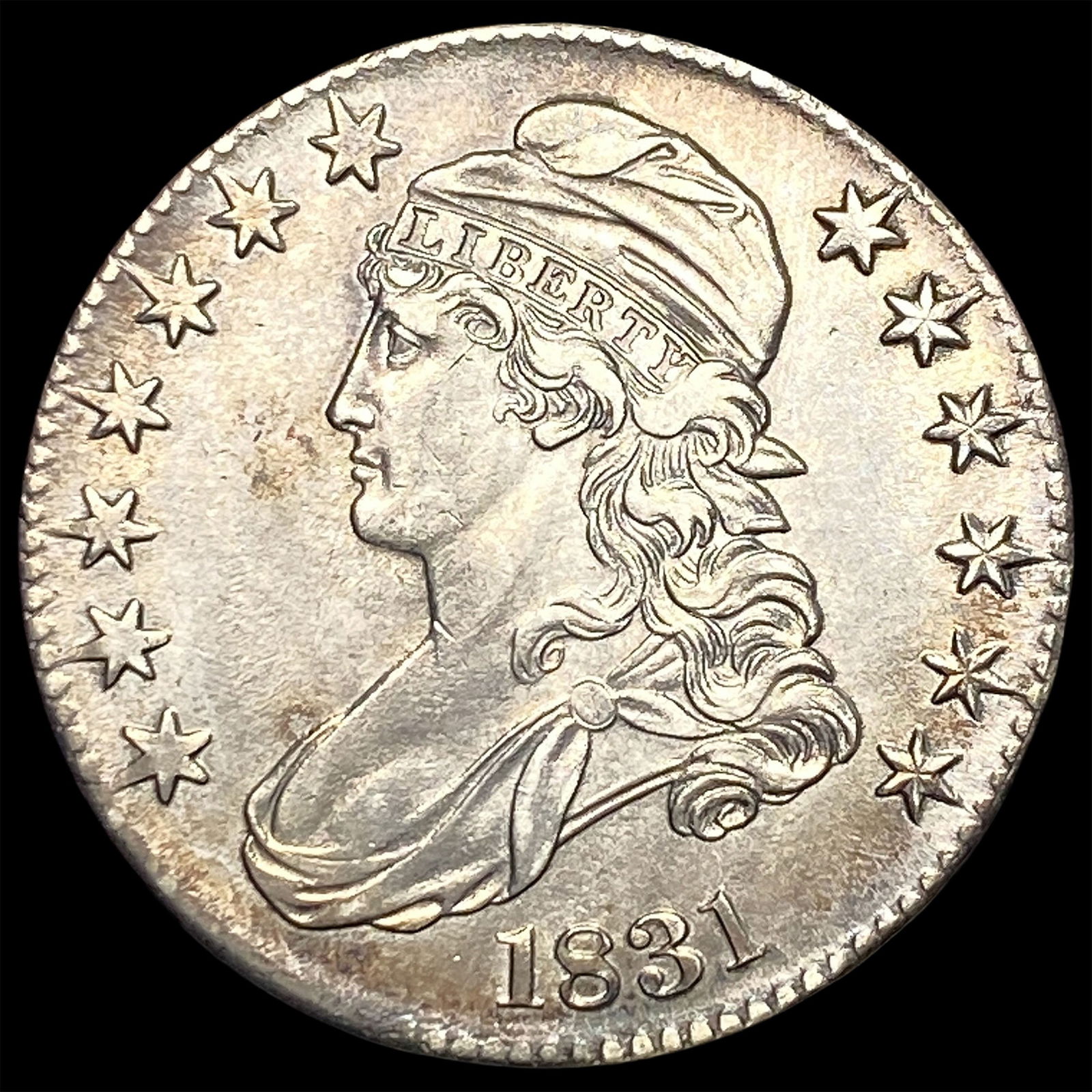 1831 Capped Bust Half Dollar HIGH GRADE (1 of 2)