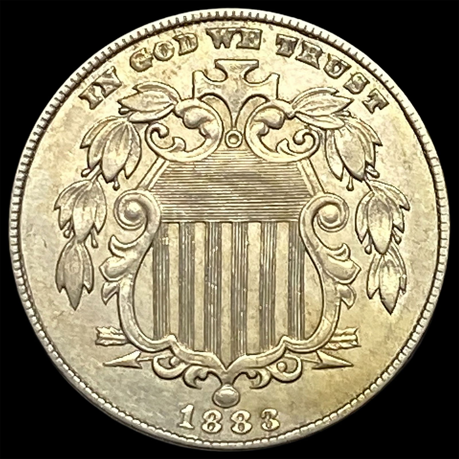 1883 Shield Nickel UNCIRCULATED (1 of 2)
