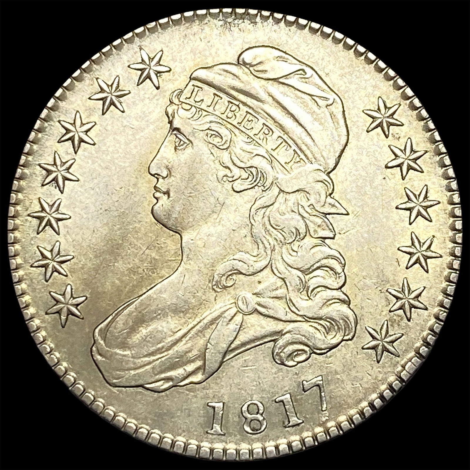 1817 Capped Bust Half Dollar CHOICE AU (1 of 2)
