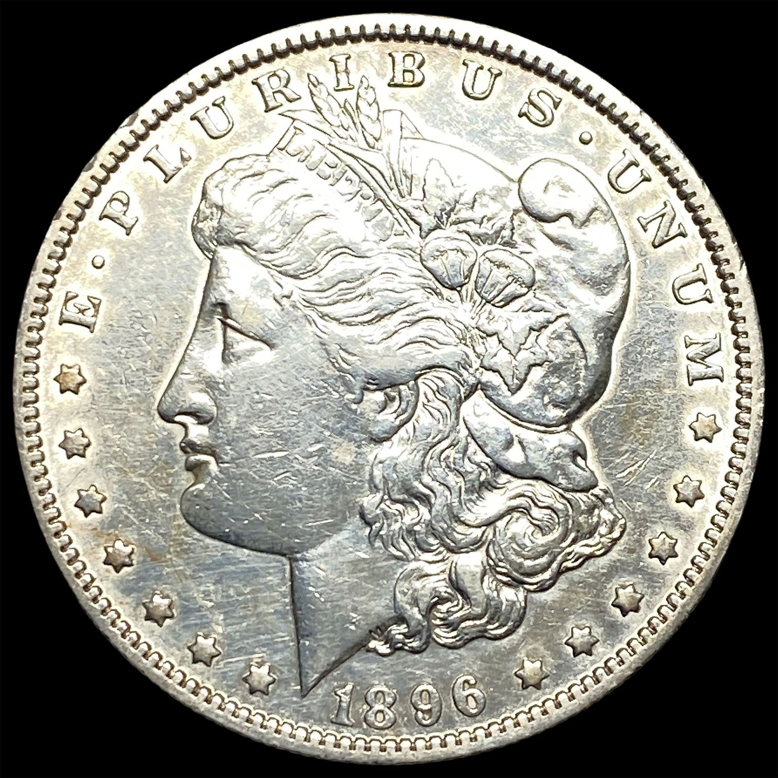 1896-S Silver Morgan Dollar CLOSELY UNCIRCULATED: 1896-S Silver Morgan Dollar CLOSELY UNCIRCULATED