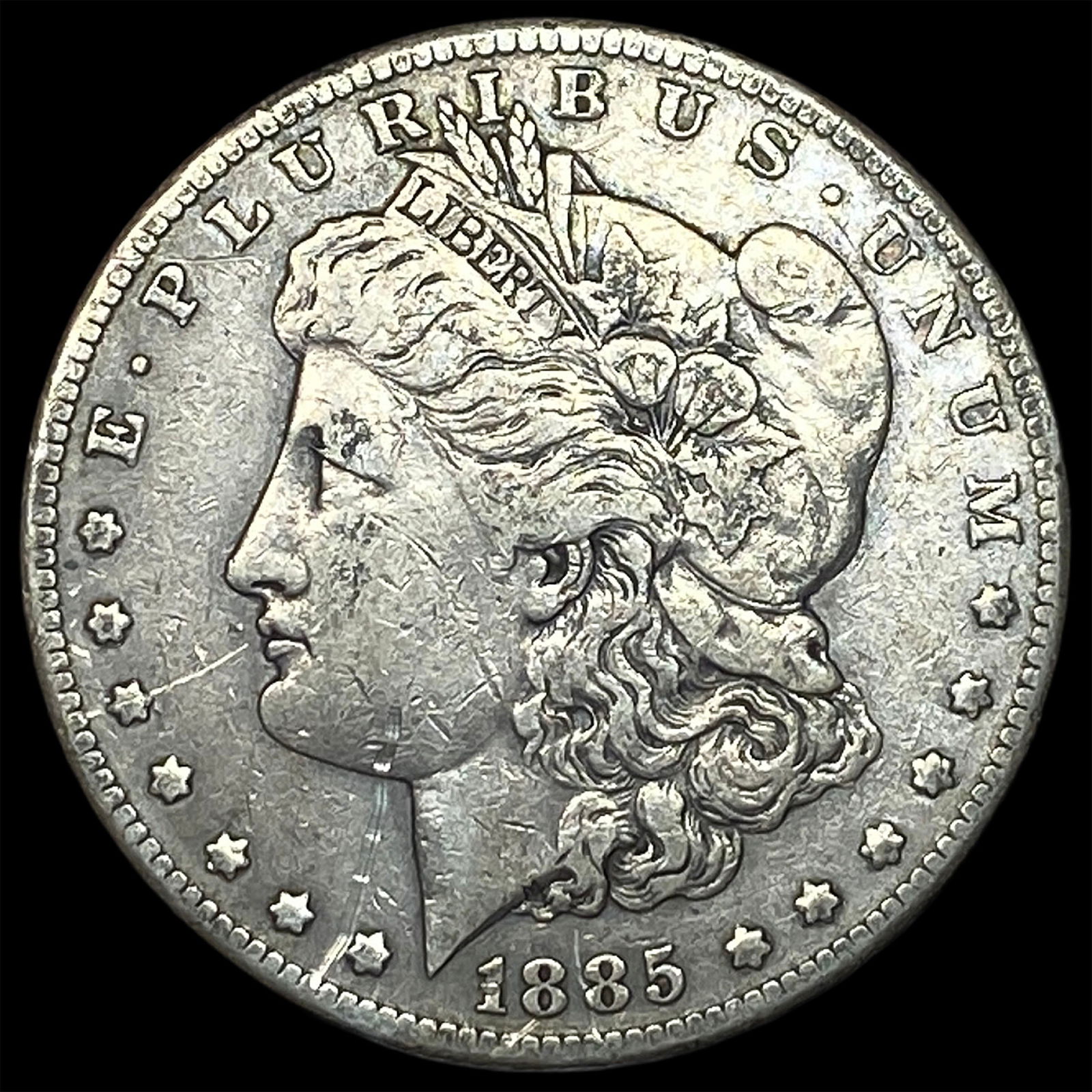 1885-S Silver Morgan Dollar HIGH GRADE (1 of 2)