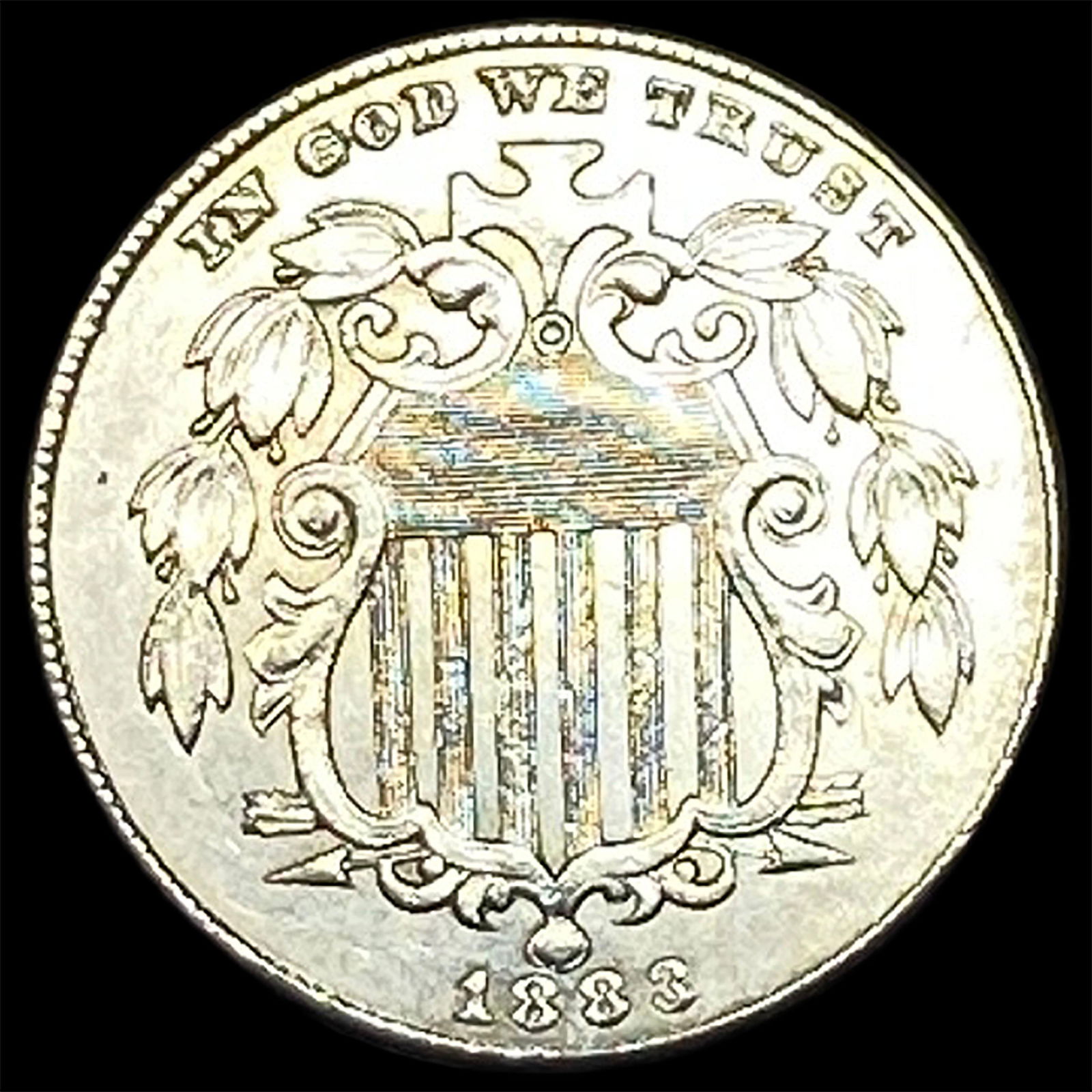 1883 Liberty Head Nickel (No Cents) CLOSELY UNCIRCULATED: 1883 Liberty Head Nickel (No Cents) CLOSELY UNCIRCULATED