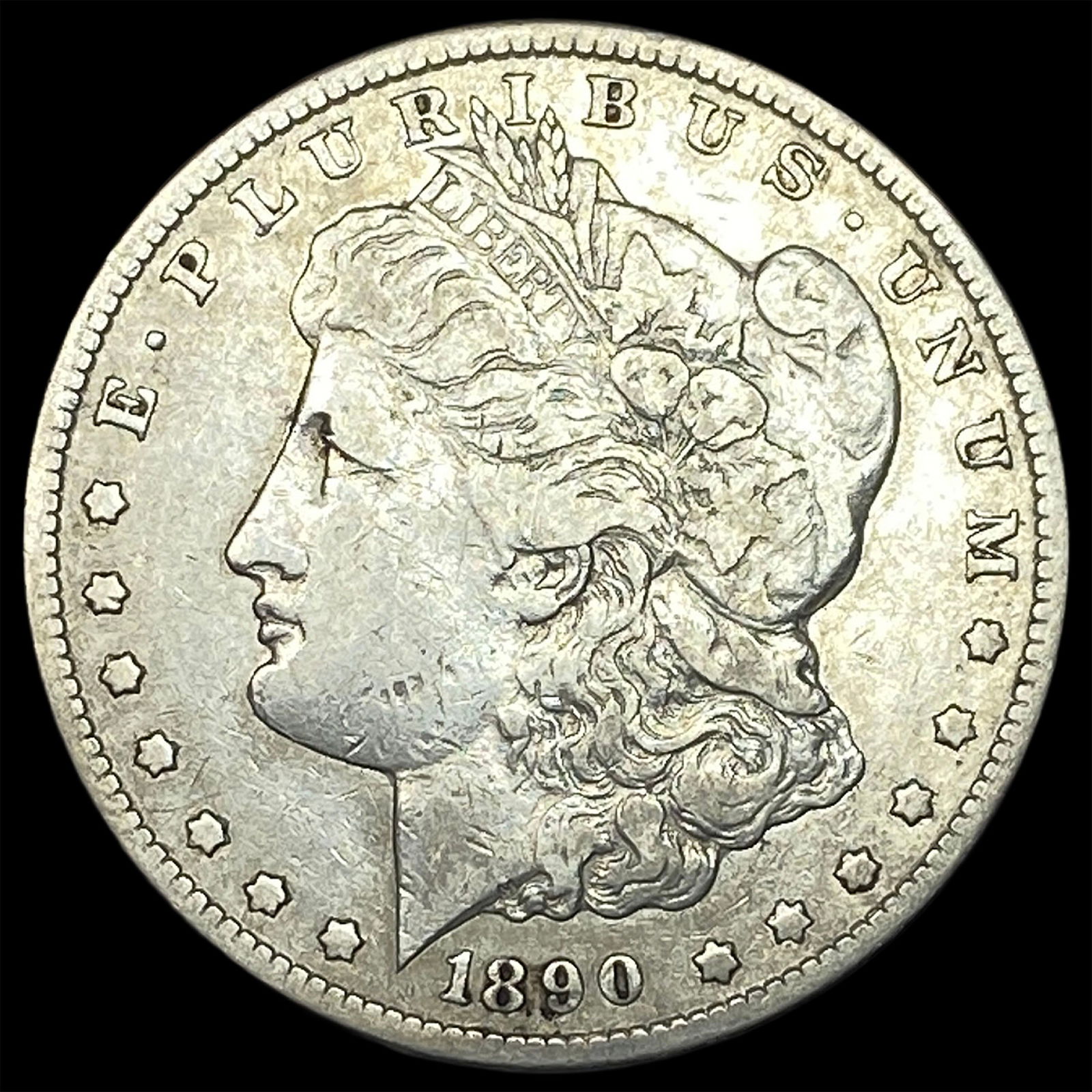 1890-CC Silver Morgan Dollar LIGHTLY CIRCULATED (1 of 2)