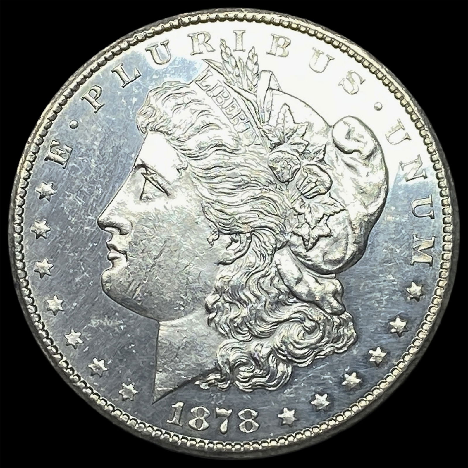 1878-S Silver Morgan Dollar UNCIRCULATED: 1878-S Silver Morgan Dollar UNCIRCULATED