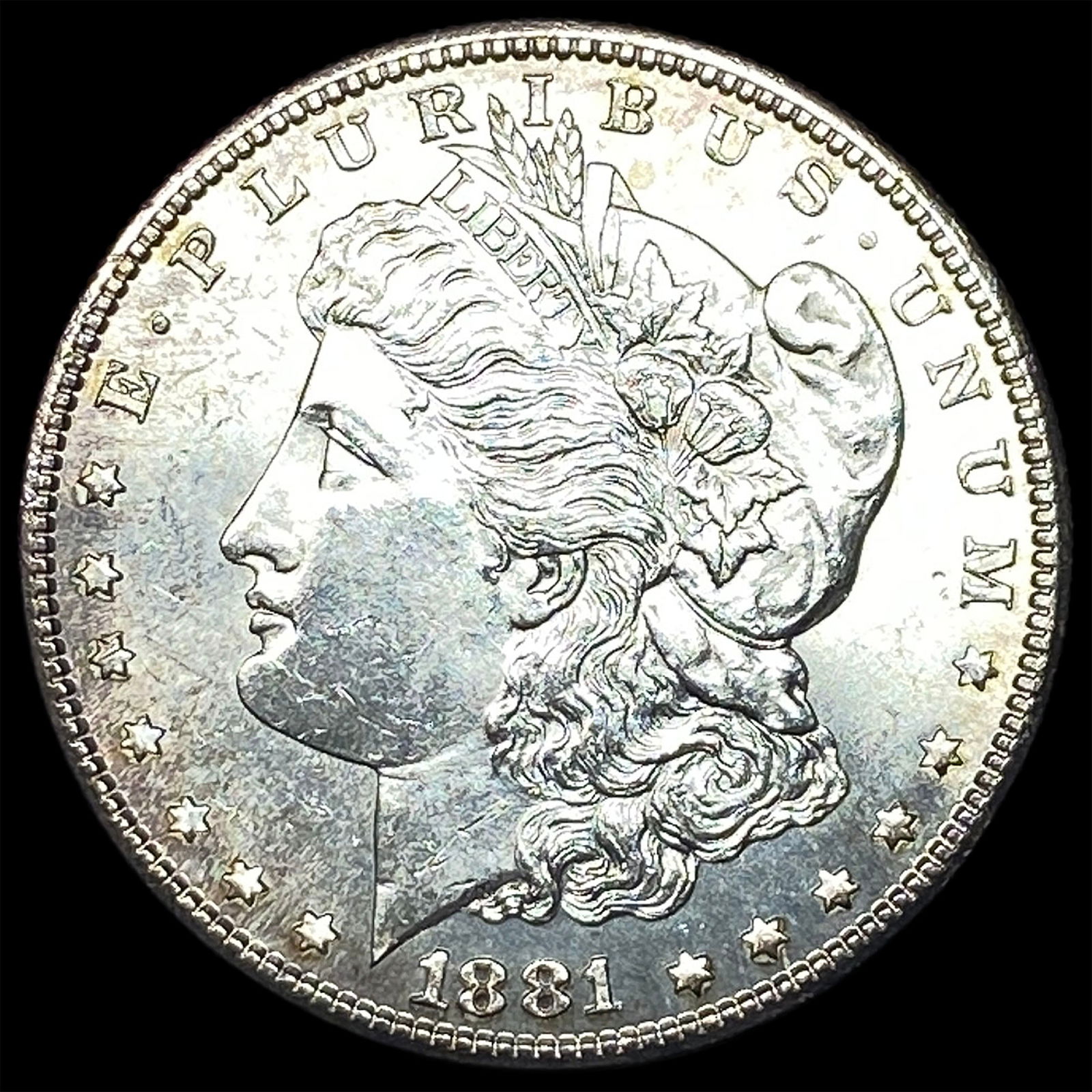 1881-S Silver Morgan Dollar UNCIRCULATED: 1881-S Silver Morgan Dollar UNCIRCULATED