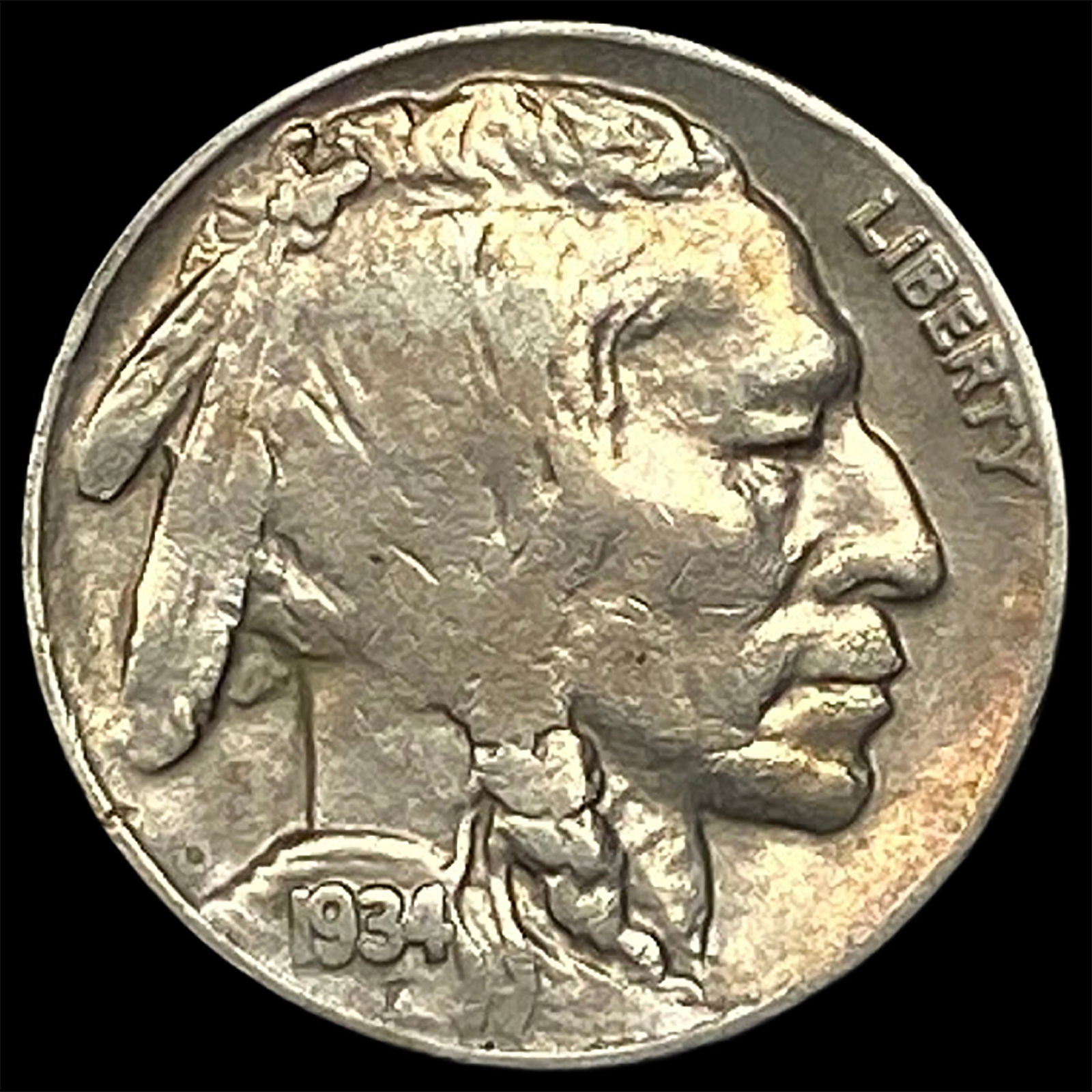 1934 Buffalo Nickel CHOICE AU (1 of 2)