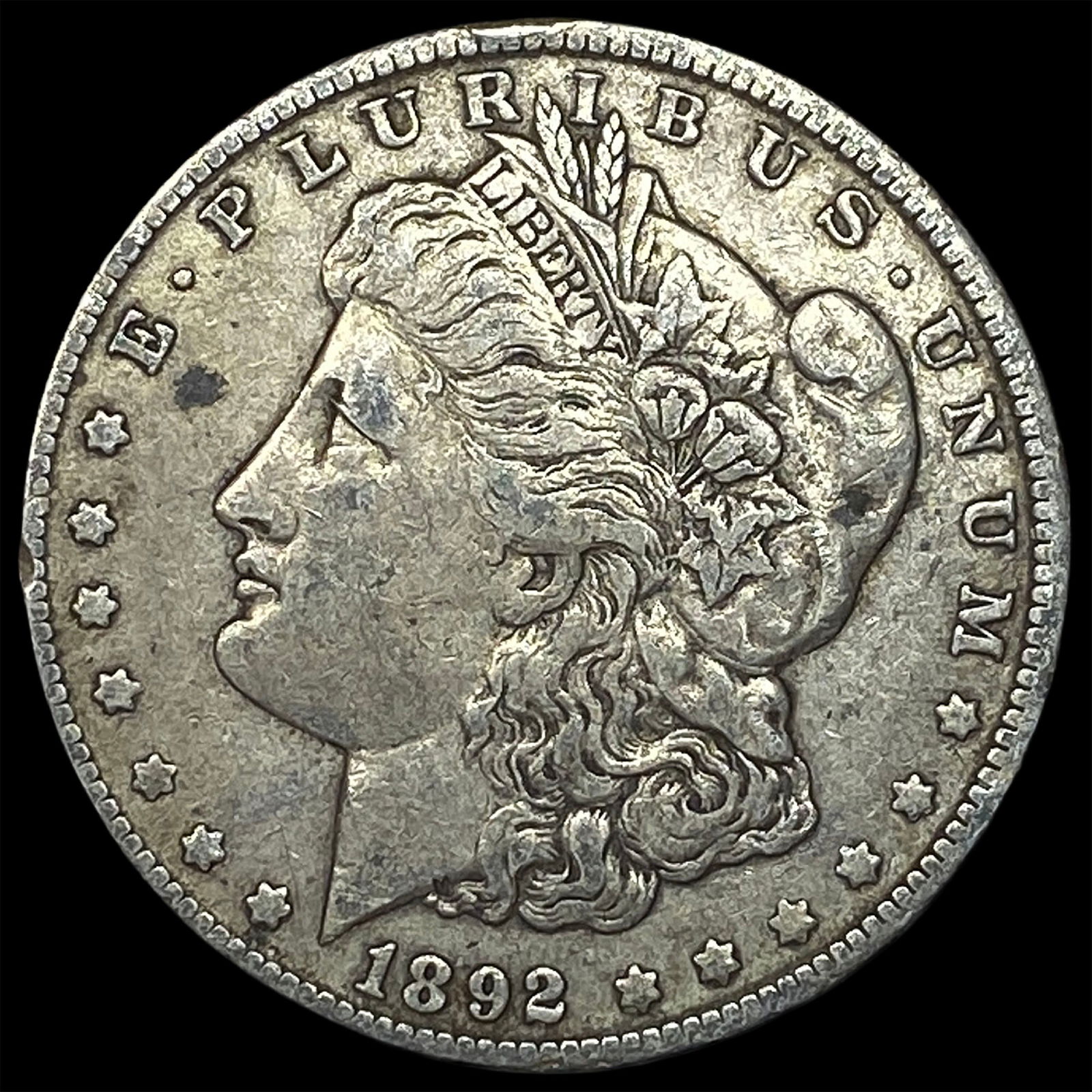 1892-O Silver Morgan Dollar NEARLY UNCIRCULATED: 1892-O Silver Morgan Dollar NEARLY UNCIRCULATED