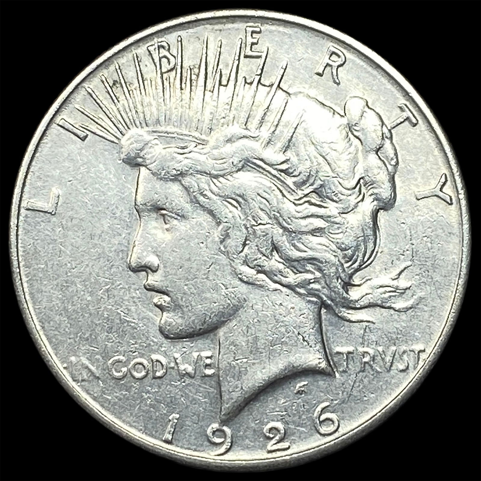 1926-S Silver Peace Dollar LIGHTLY CIRCULATED (1 of 2)