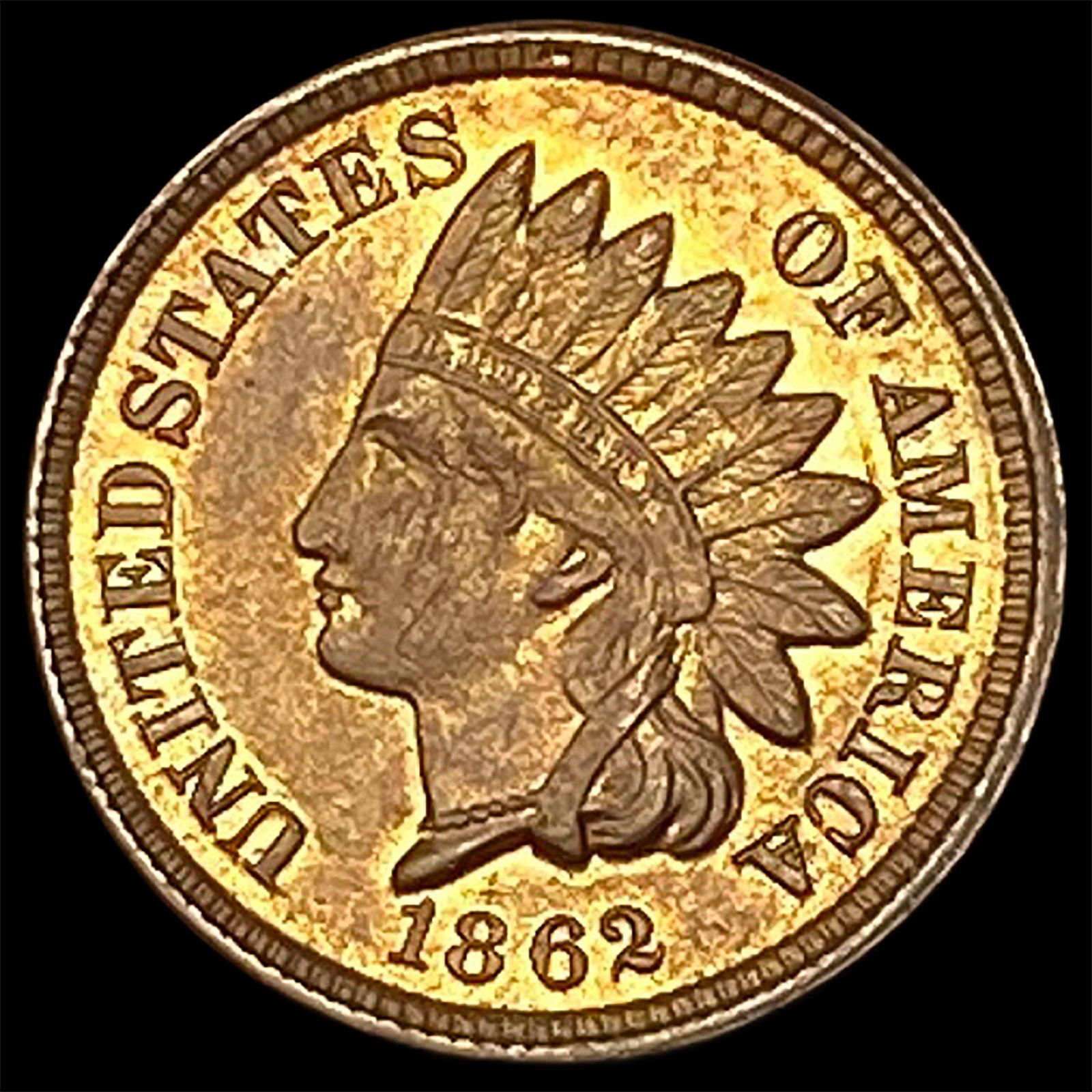 1862 Copper-Nickel Indian Head Cent UNCIRCULATED: 1862 Copper-Nickel Indian Head Cent UNCIRCULATED