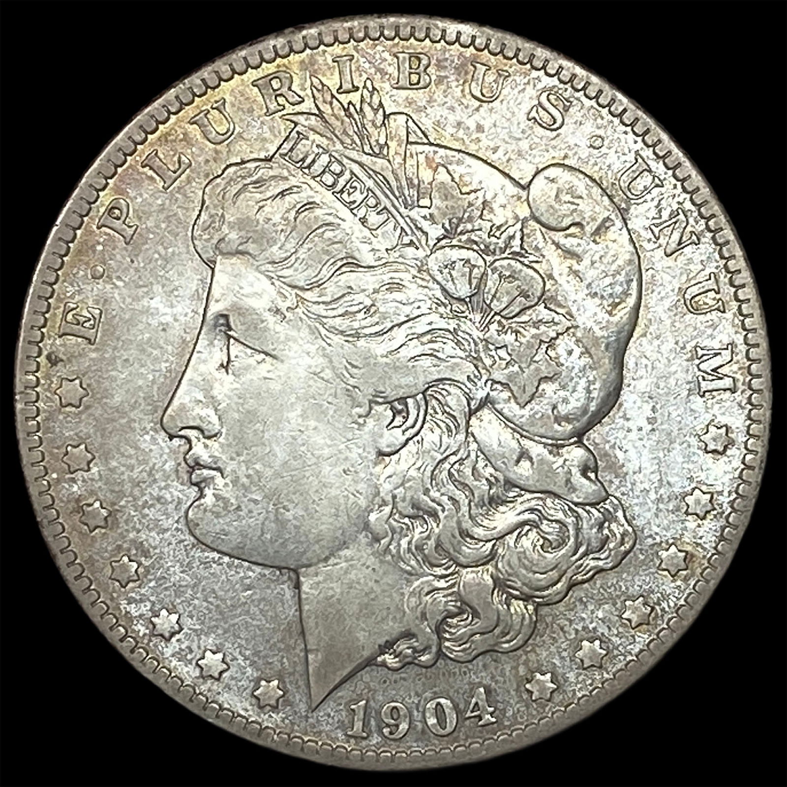 1904-S Silver Morgan Dollar NEARLY UNCIRCULATED: 1904-S Silver Morgan Dollar NEARLY UNCIRCULATED