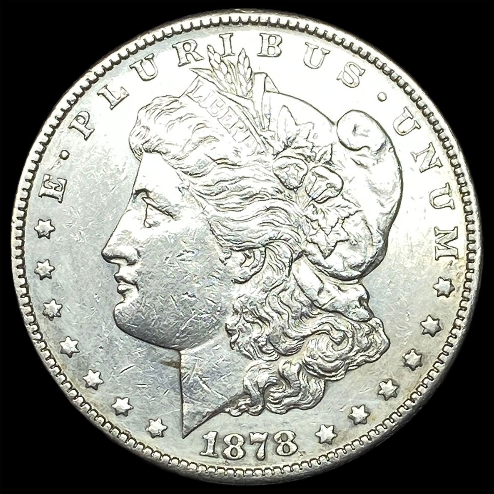 1878-S Silver Morgan Dollar UNCIRCULATED: 1878-S Silver Morgan Dollar UNCIRCULATED