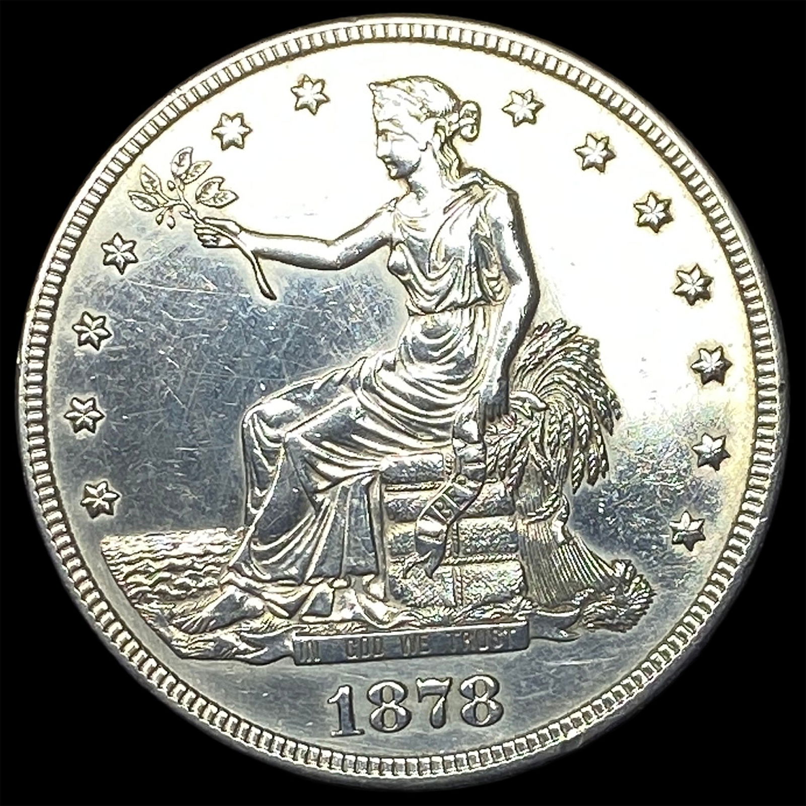 1878-S Silver Trade Dollar HIGH GRADE (1 of 2)