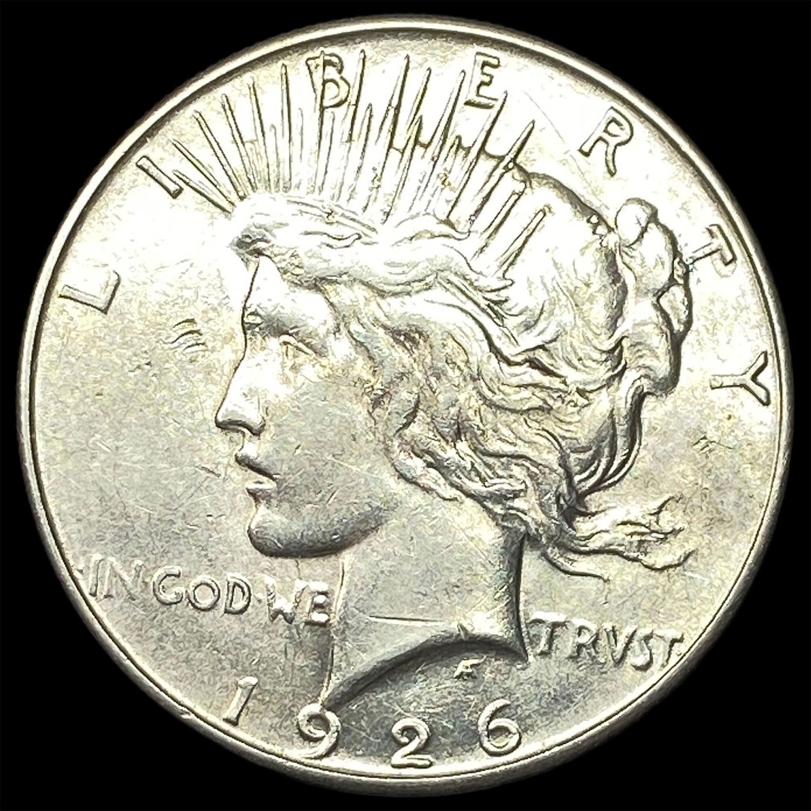 1926-S Silver Peace Dollar CLOSELY UNCIRCULATED: 1926-S Silver Peace Dollar CLOSELY UNCIRCULATED