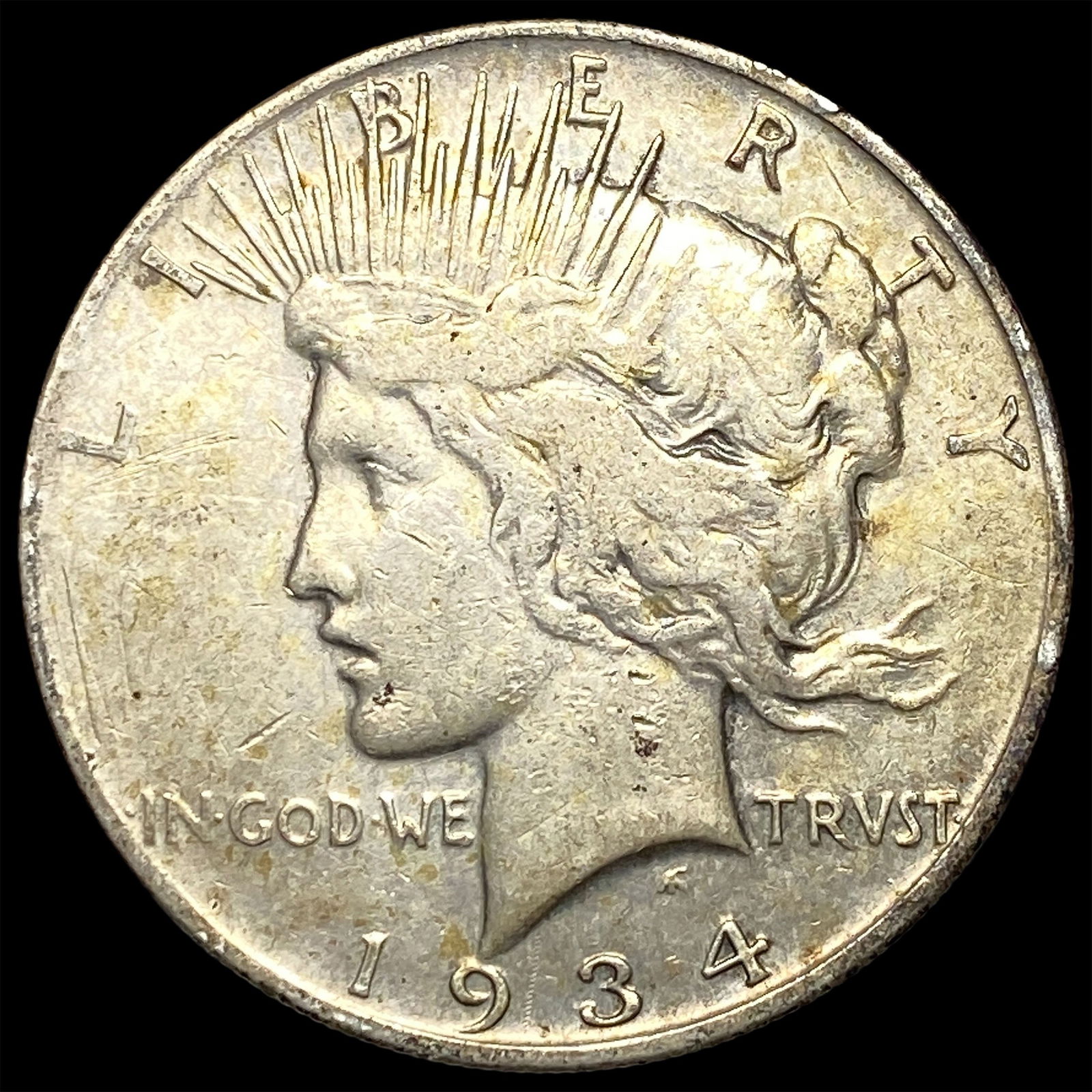 1934-D Silver Peace Dollar LIGHTLY CIRCULATED (1 of 2)