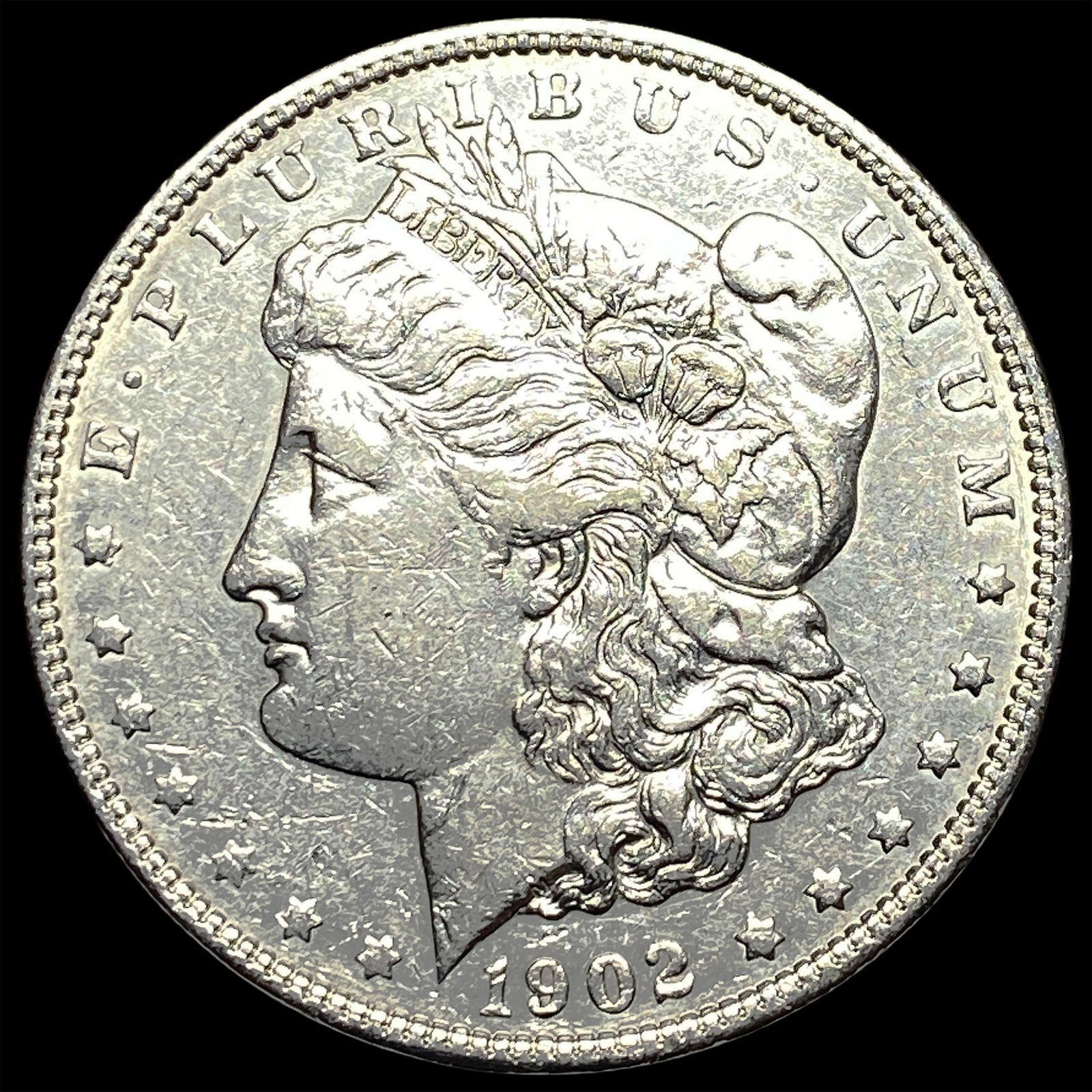 1902 Morgan Silver Dollar CLOSELY UNCIRCULATED (1 of 2)