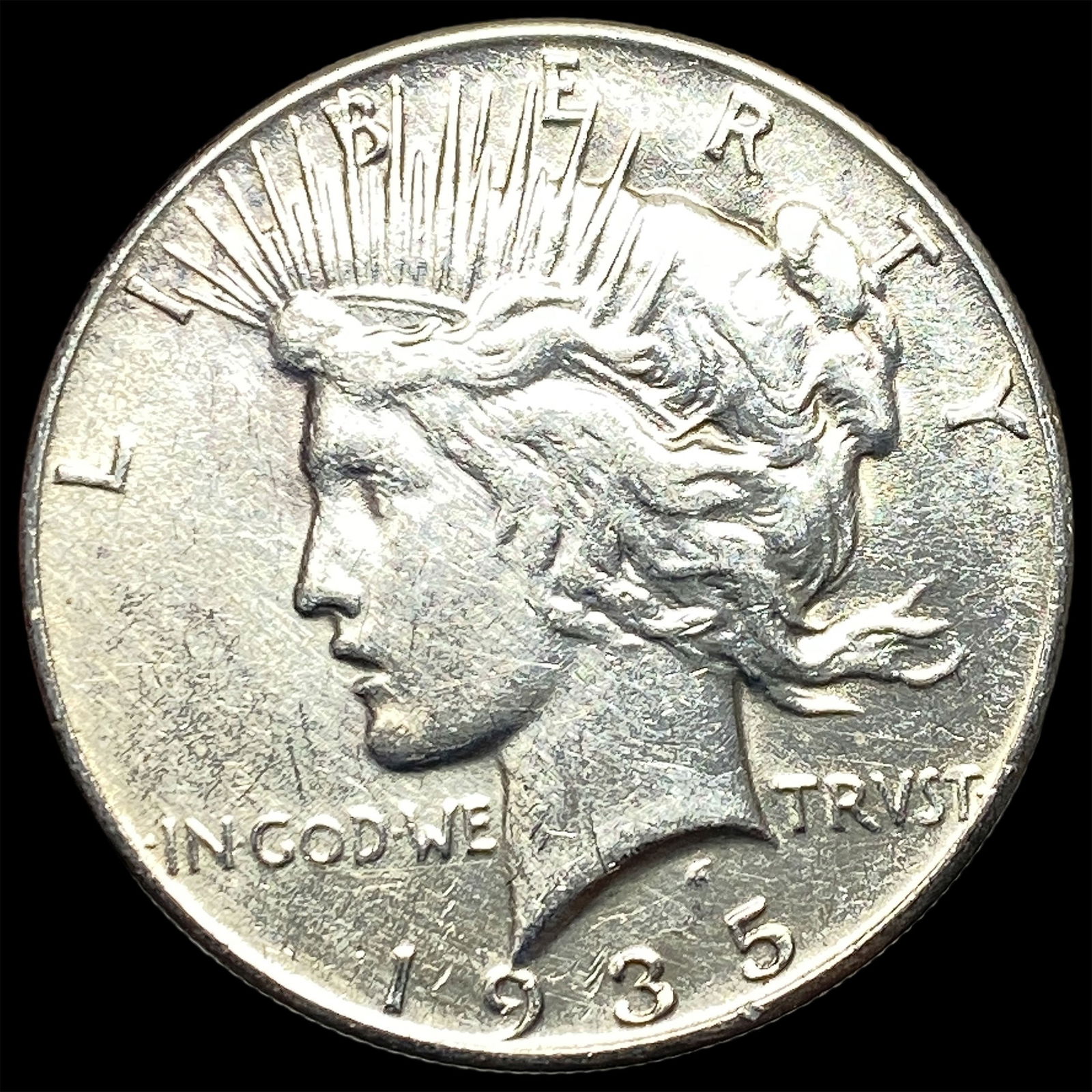 1935 Silver Peace Dollar HIGH GRADE (1 of 2)