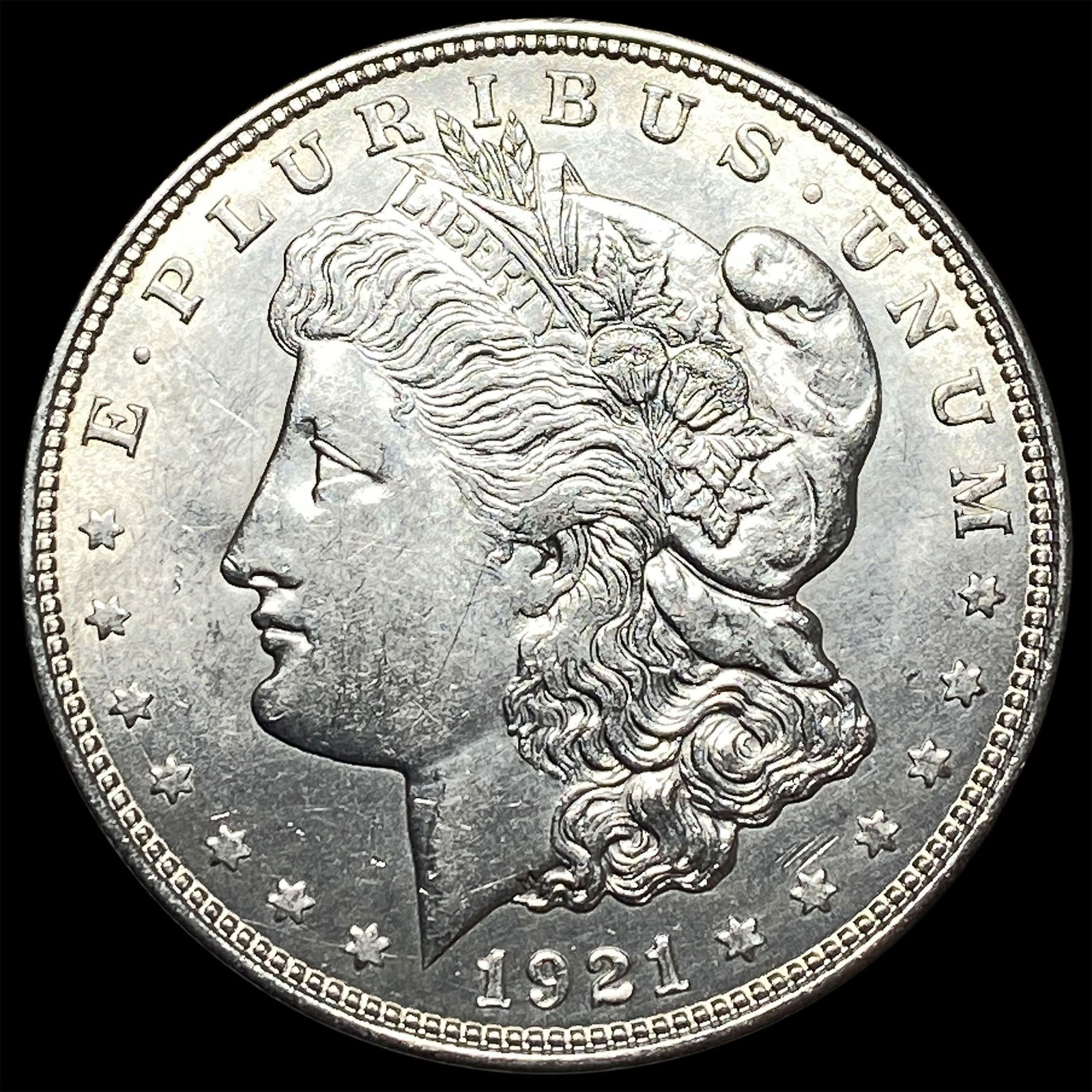1921 Silver Morgan Dollar UNCIRCULATED: 1921 Silver Morgan Dollar UNCIRCULATED