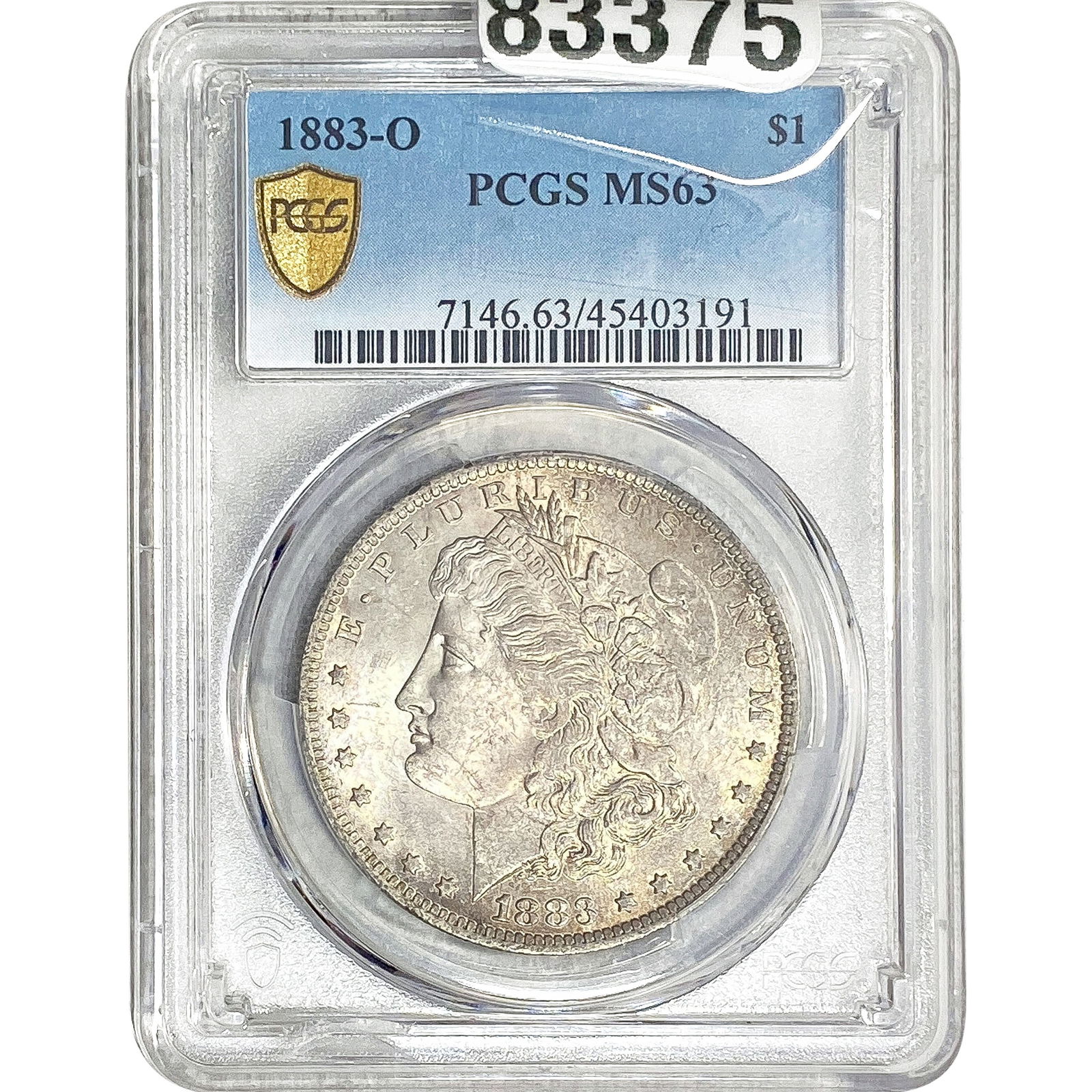 1883-O Morgan Silver Dollar PCGS MS63 (1 of 2)