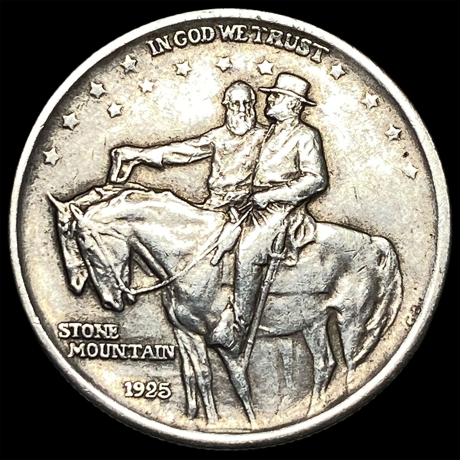 1925 Silver Half Dollar Stone Mountain HIGH GRADE (1 of 2)