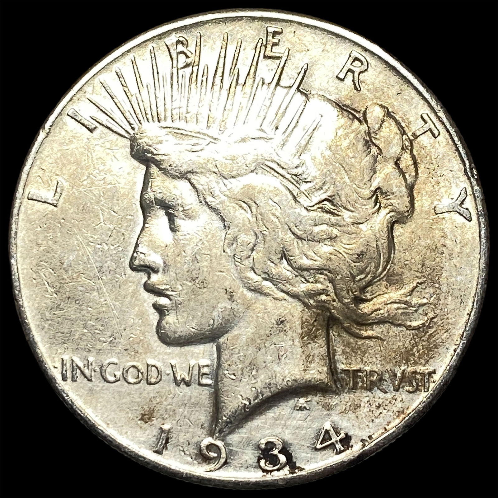 1934 Peace Silver Dollar HIGH GRADE (1 of 2)