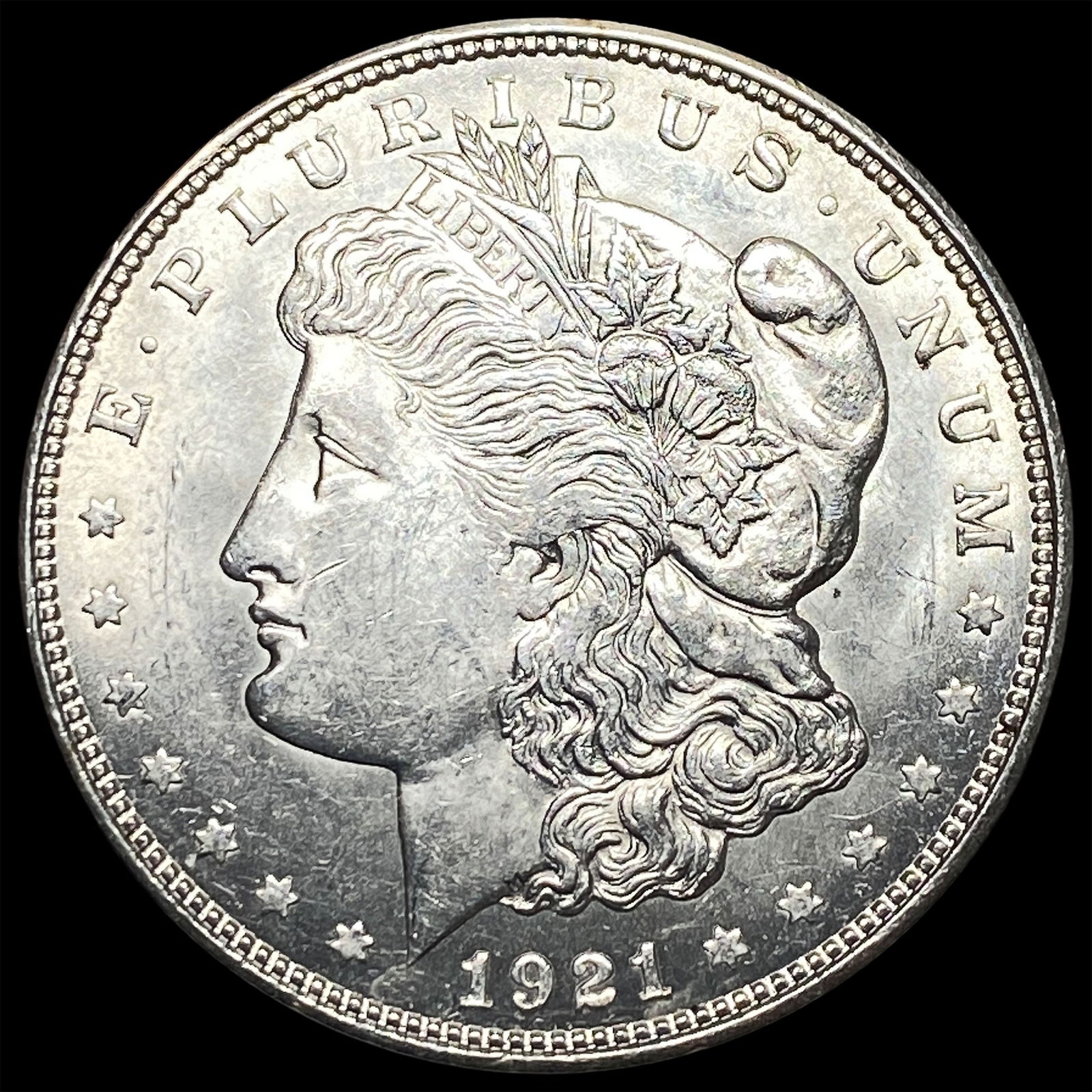 1921 Silver Morgan Dollar UNCIRCULATED: 1921 Silver Morgan Dollar UNCIRCULATED