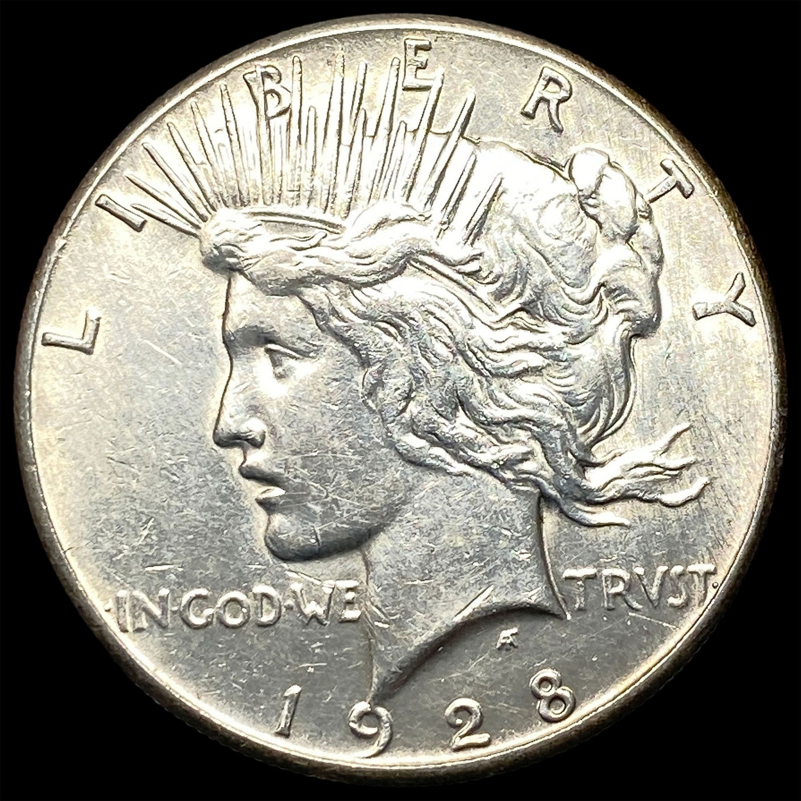 1928 Silver Peace Dollar CLOSELY UNCIRCULATED: 1928 Silver Peace Dollar CLOSELY UNCIRCULATED