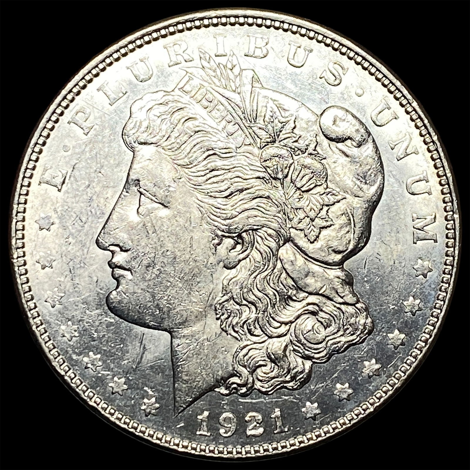 1921 Silver Morgan Dollar UNCIRCULATED: 1921 Silver Morgan Dollar UNCIRCULATED
