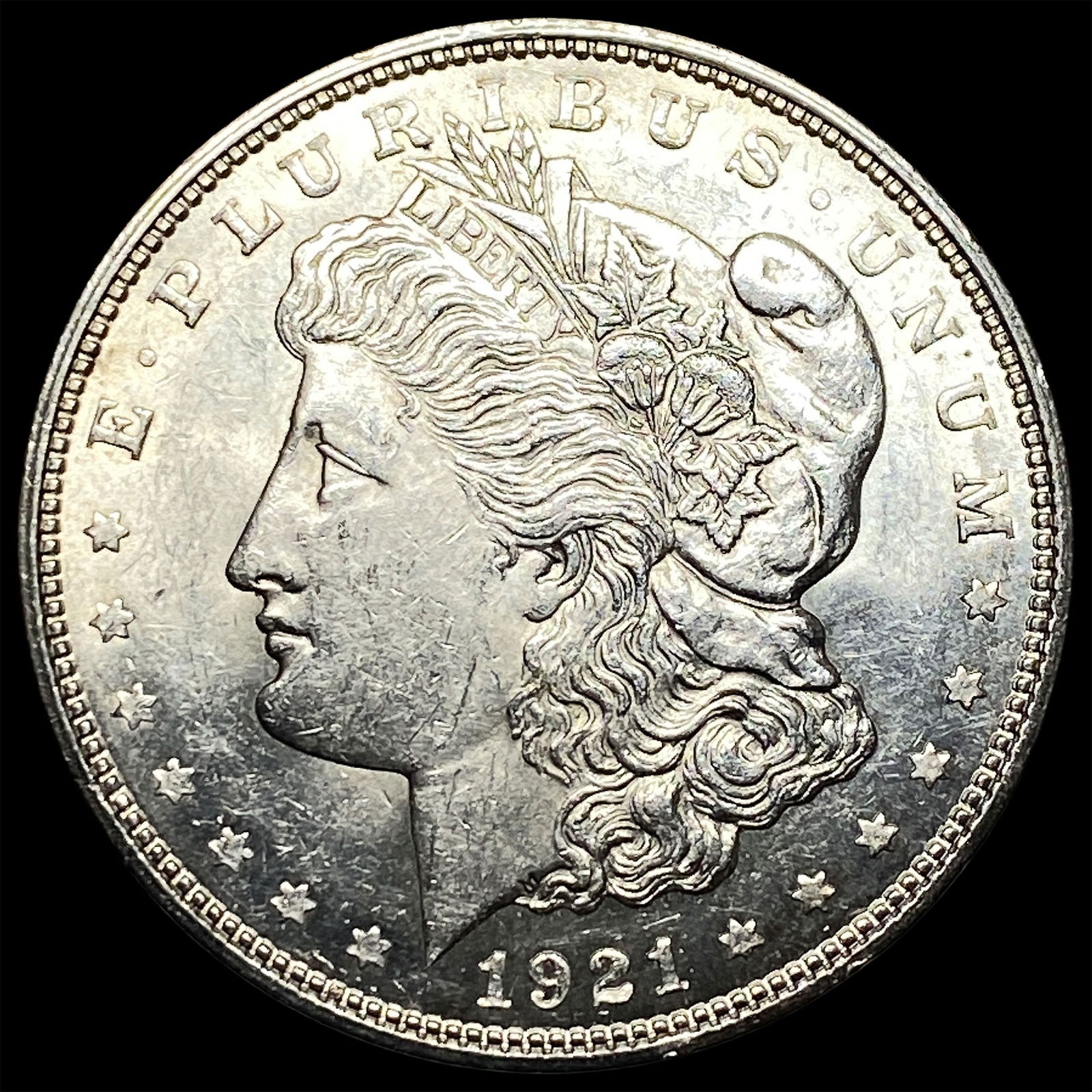 1921 Silver Morgan Dollar UNCIRCULATED: 1921 Silver Morgan Dollar UNCIRCULATED