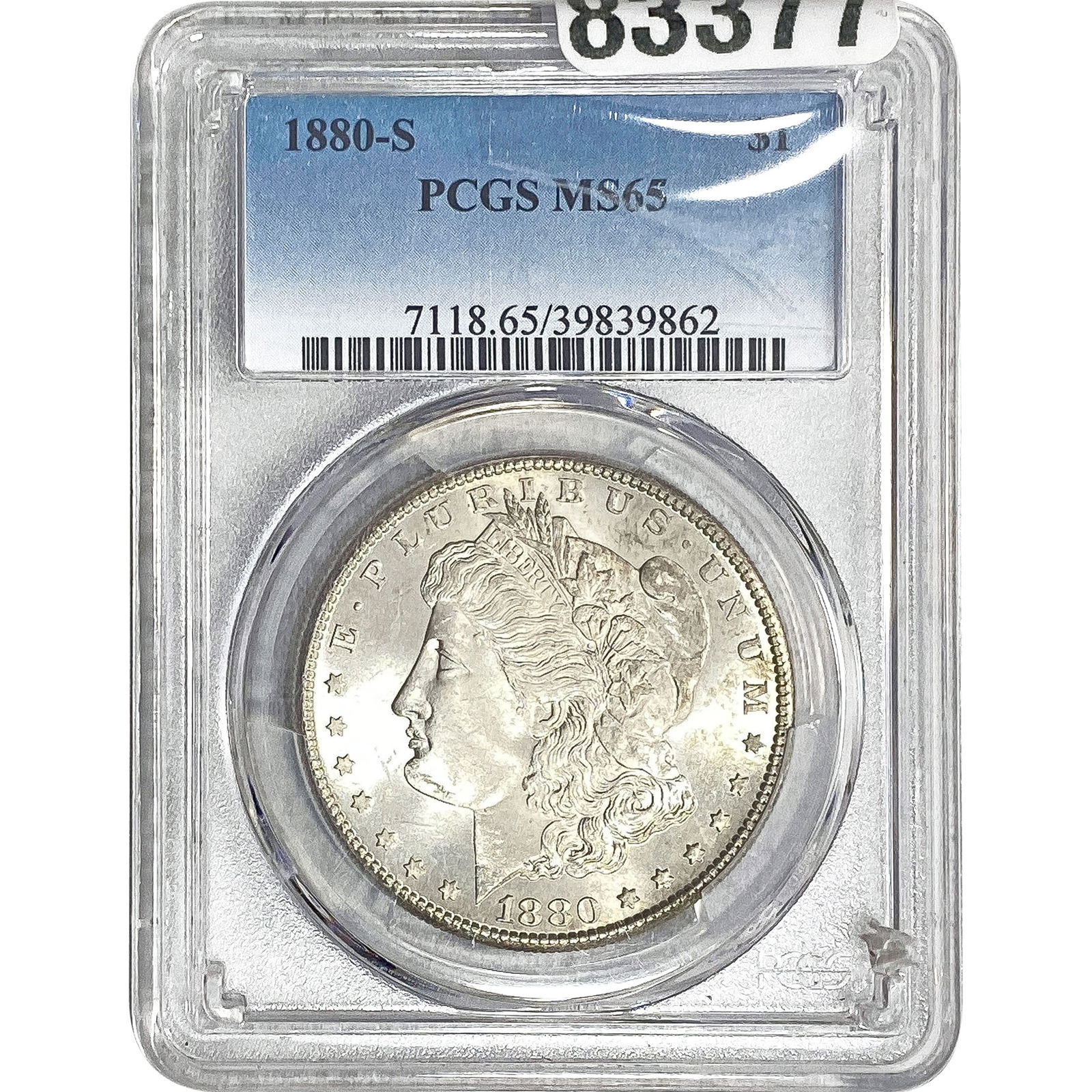 1880-S Morgan Silver Dollar PCGS MS65 (1 of 2)