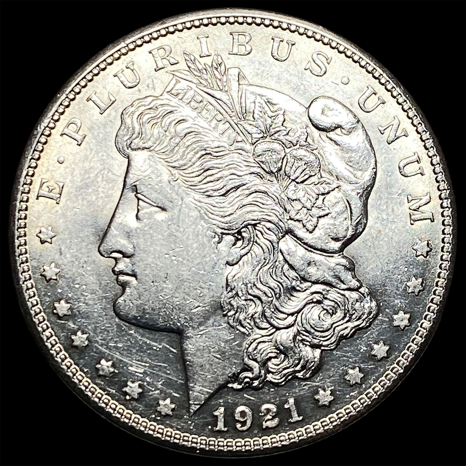 1921-S Silver Morgan Dollar UNCIRCULATED: 1921-S Silver Morgan Dollar UNCIRCULATED