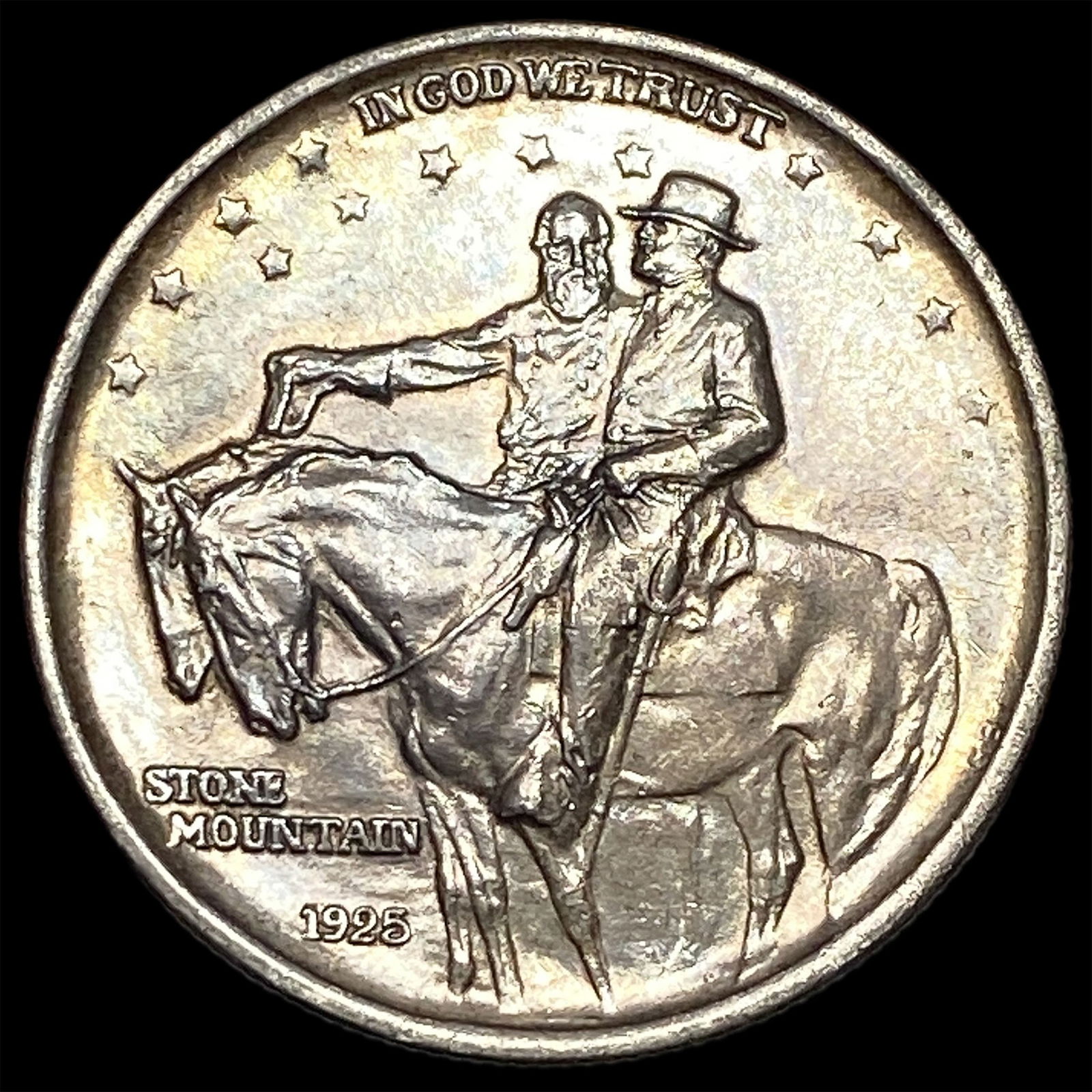 1925 Silver Stone Mountain Half Dollar HIGH GRADE (1 of 2)