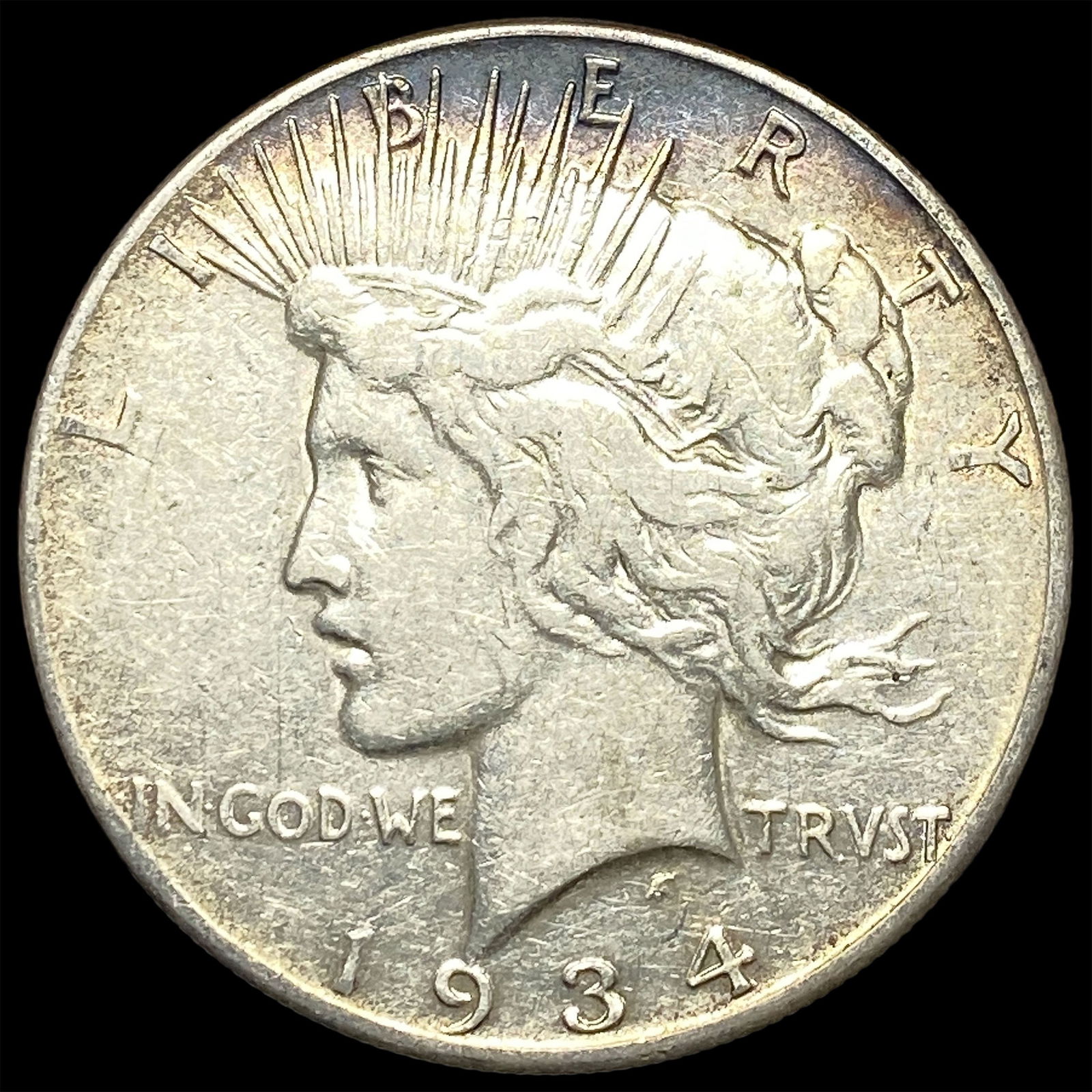 1934 Silver Peace Dollar LIGHTLY CIRCULATED: 1934 Silver Peace Dollar LIGHTLY CIRCULATED