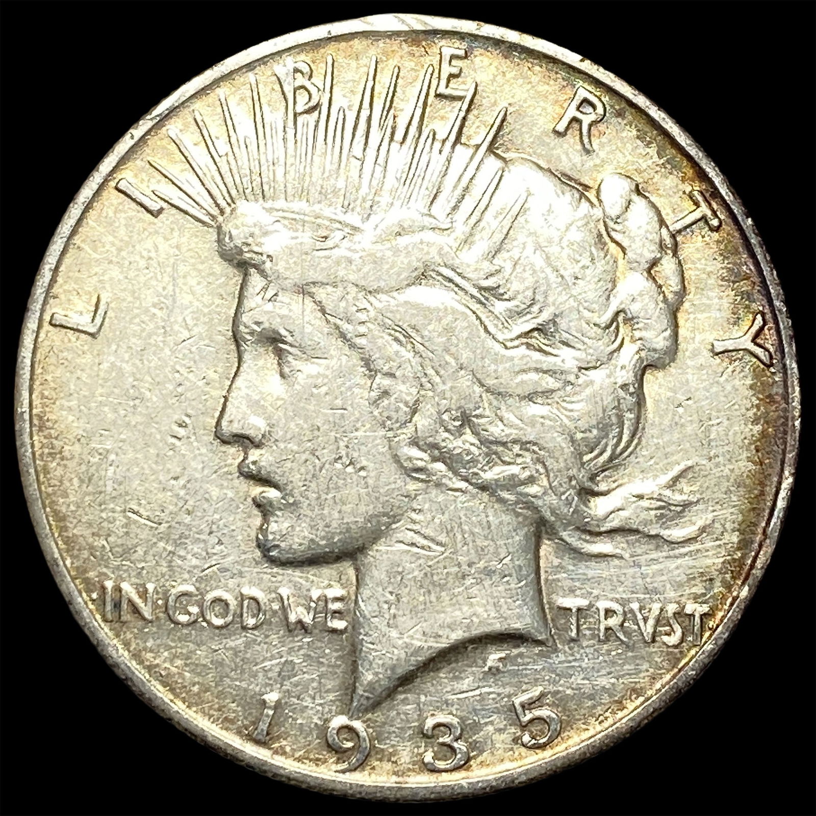 1935 Silver Peace Dollar LIGHTLY CIRCULATED: 1935 Silver Peace Dollar LIGHTLY CIRCULATED