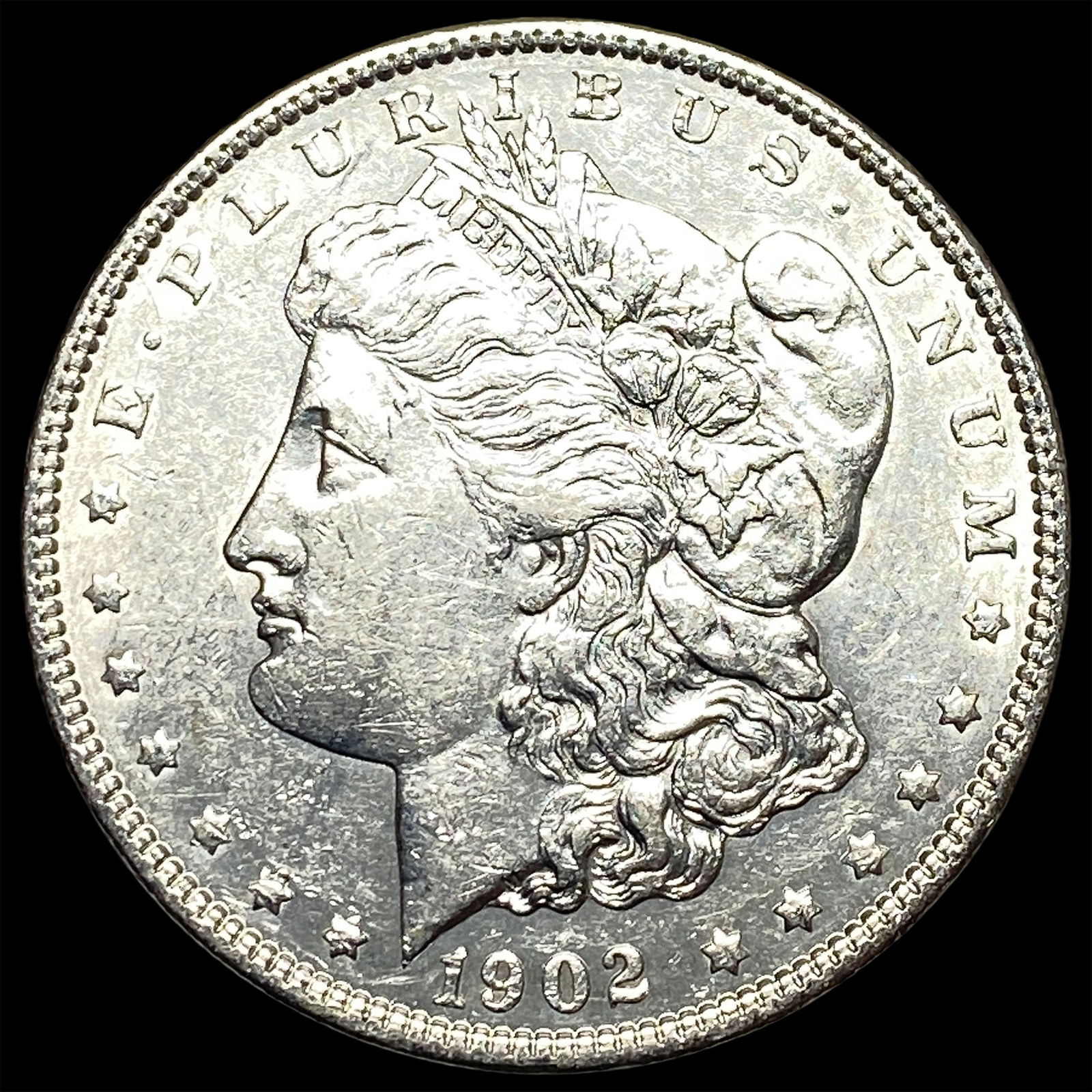 1902 Morgan Silver Dollar CLOSELY UNCIRCULATED (1 of 2)