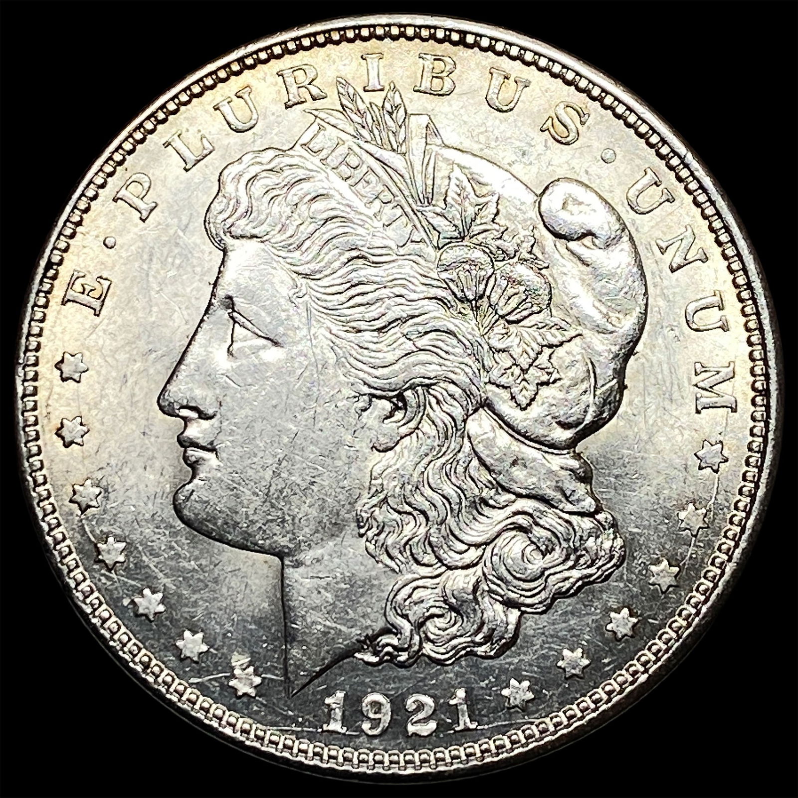 1921 Silver Morgan Dollar UNCIRCULATED: 1921 Silver Morgan Dollar UNCIRCULATED