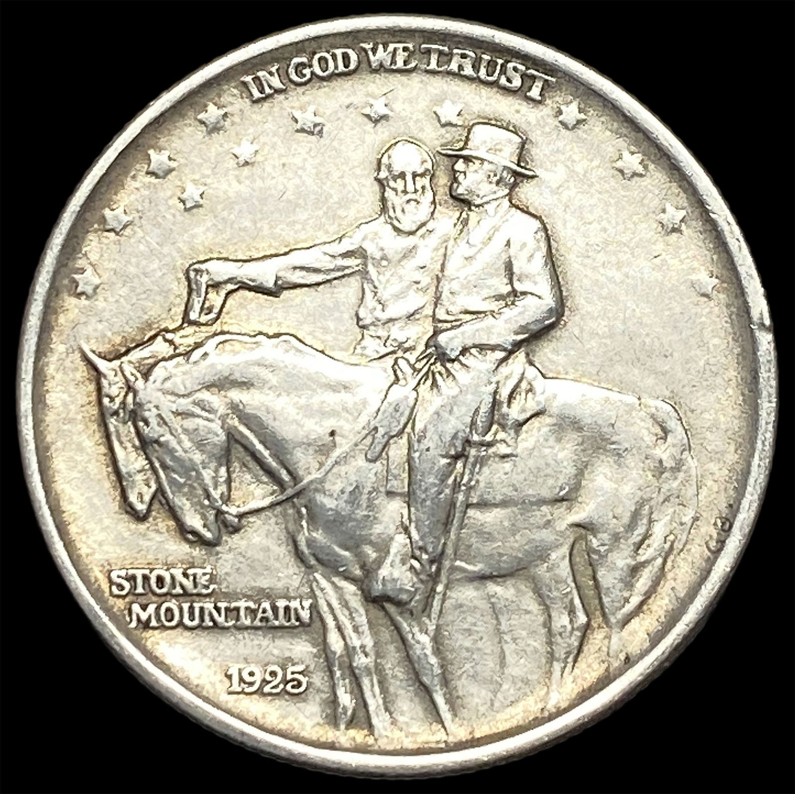 1925 Silver Half Dollar Stone Mountain HIGH GRADE (1 of 2)