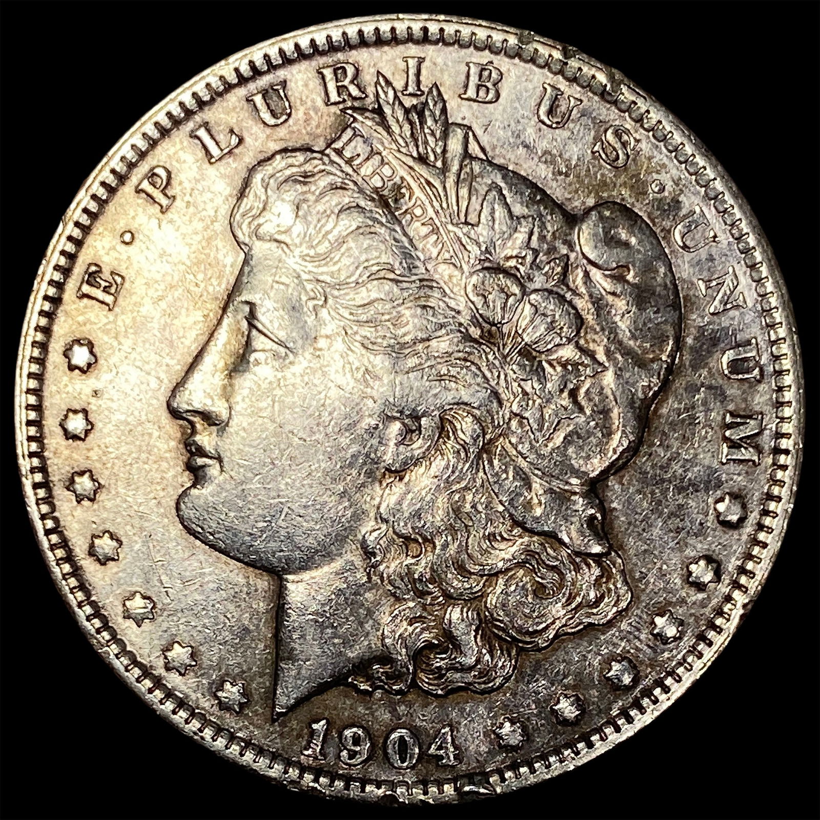 1904-O Silver Morgan Dollar CLOSELY UNCIRCULATED: 1904-O Silver Morgan Dollar CLOSELY UNCIRCULATED