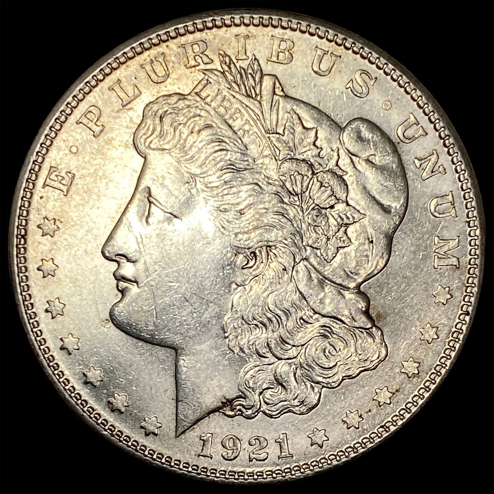 1921 Silver Morgan Dollar UNCIRCULATED: 1921 Silver Morgan Dollar UNCIRCULATED