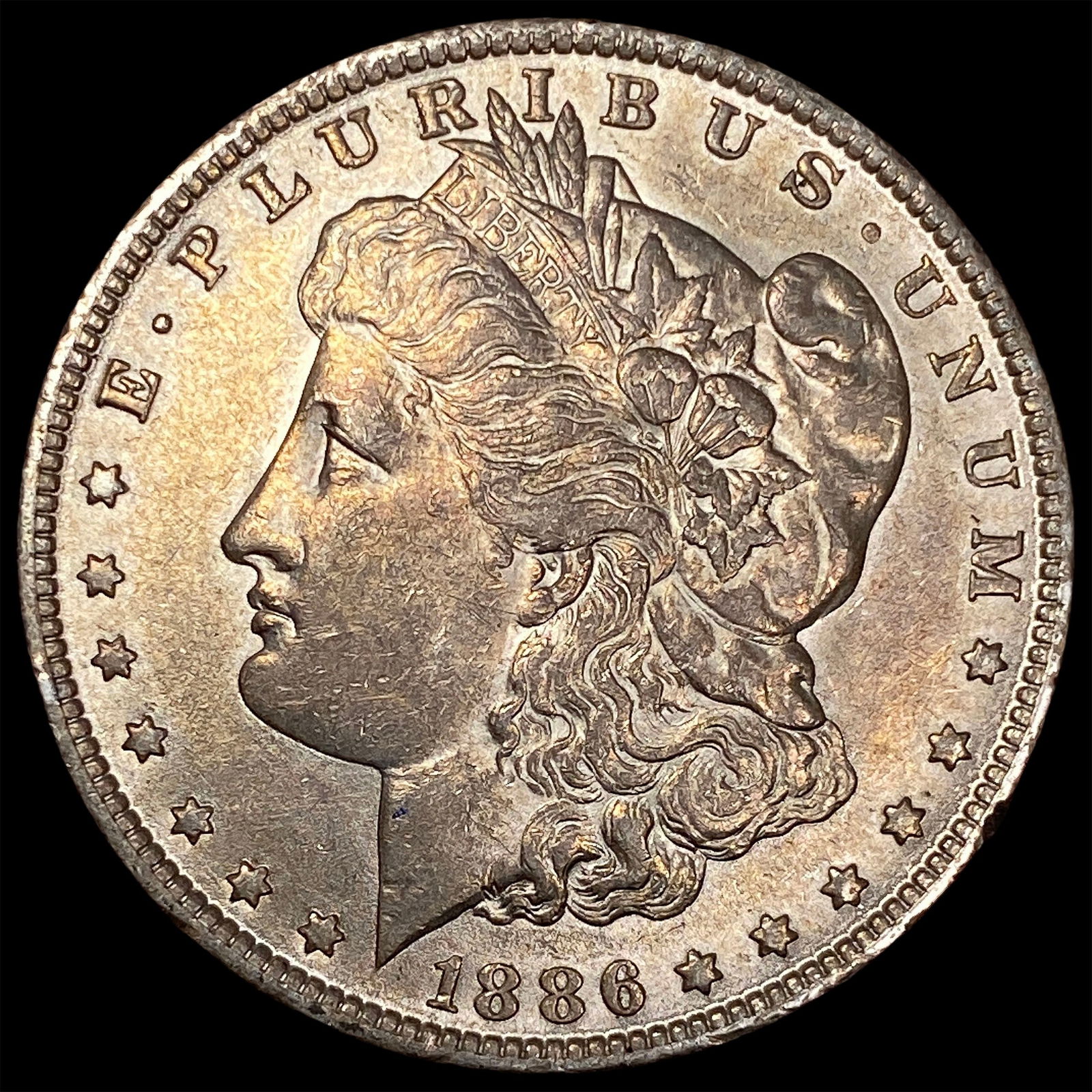 1886-O Silver Morgan Dollar CHOICE AU: 1886-O Silver Morgan Dollar CHOICE AU