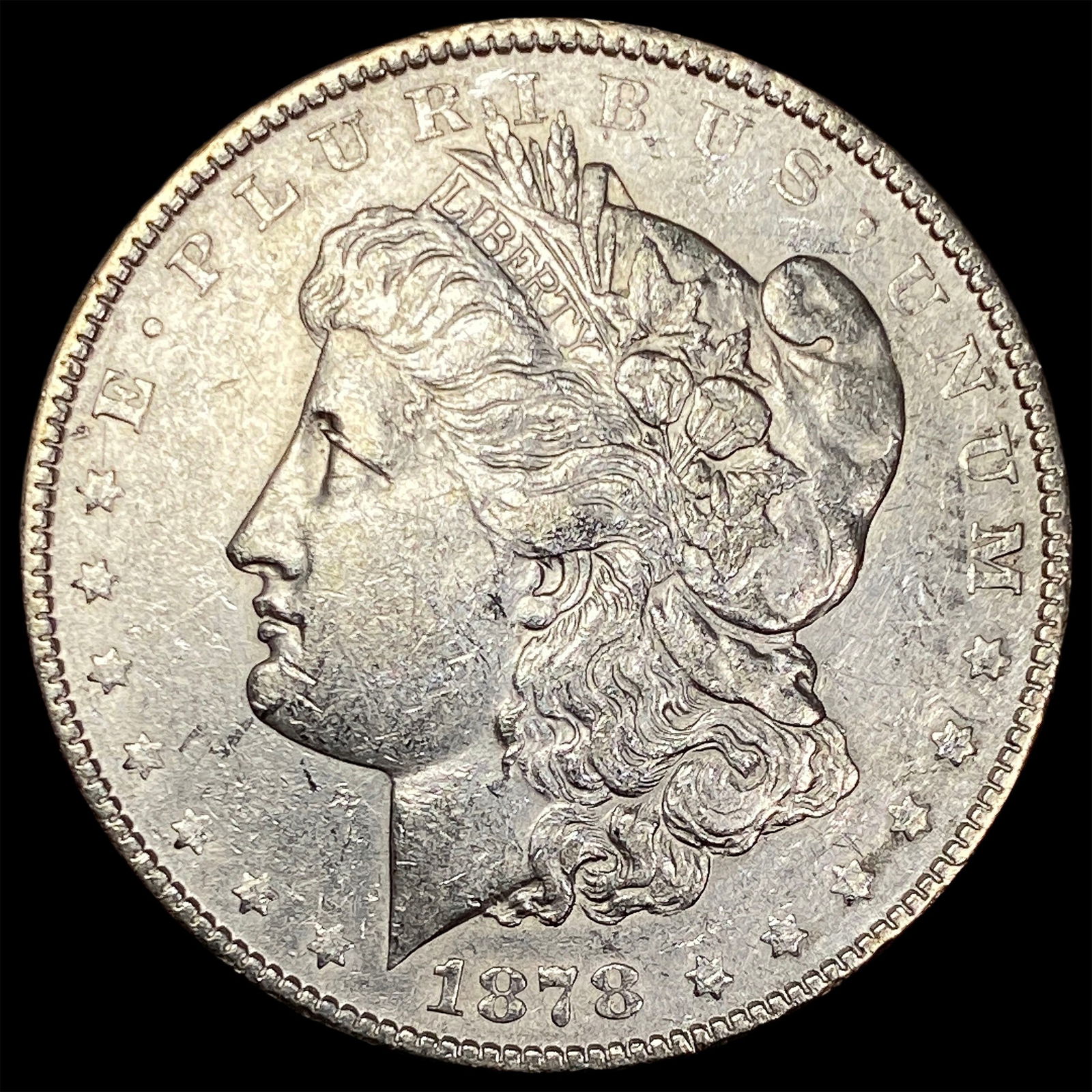 1878 Silver Morgan Dollar CLOSELY UNCIRCULATED (1 of 2)