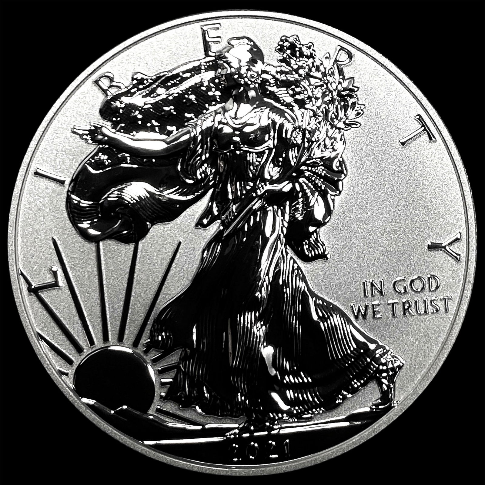 2021-W 1 oz Silver American Eagle GEM PROOF (1 of 2)