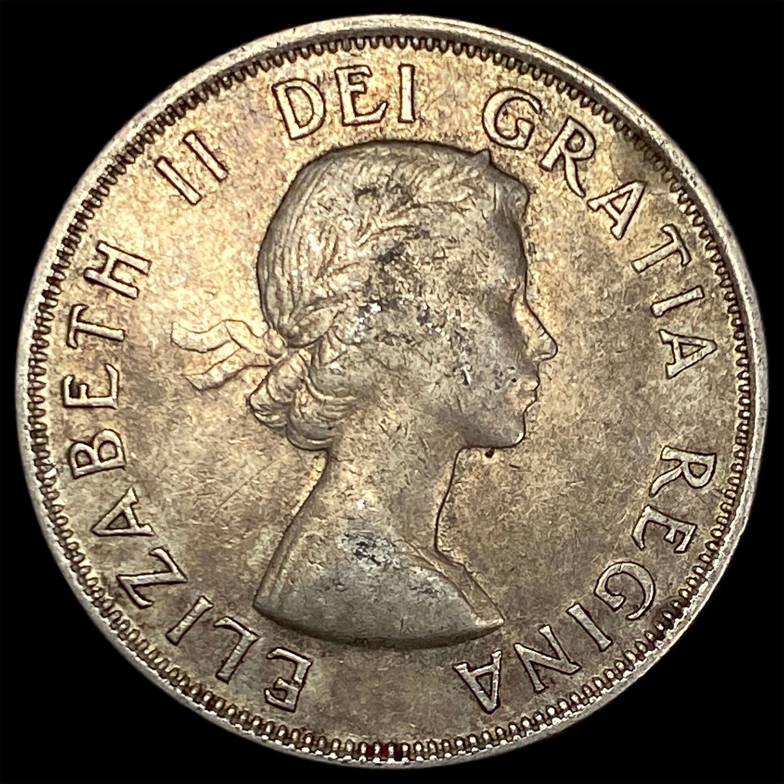 1955 Canada Silver 50 Cents CLOSELY UNCIRCULATED (1 of 2)