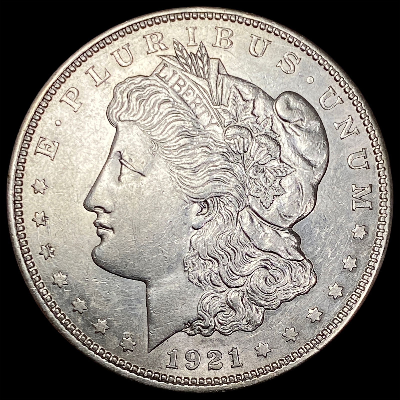1921 Silver Morgan Dollar UNCIRCULATED: 1921 Silver Morgan Dollar UNCIRCULATED