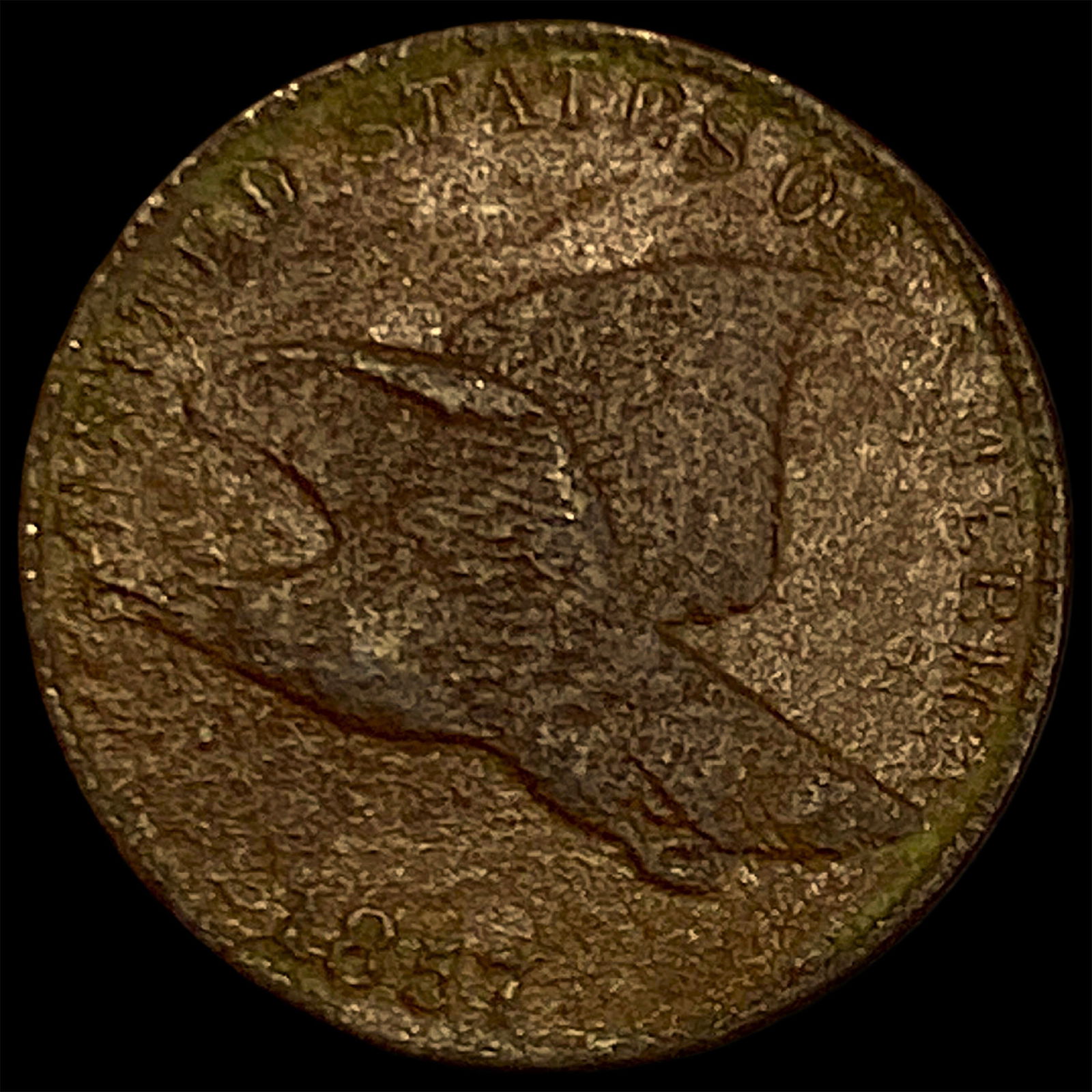 1857 Flying Eagle Cent HIGH GRADE: 1857 Flying Eagle Cent HIGH GRADE