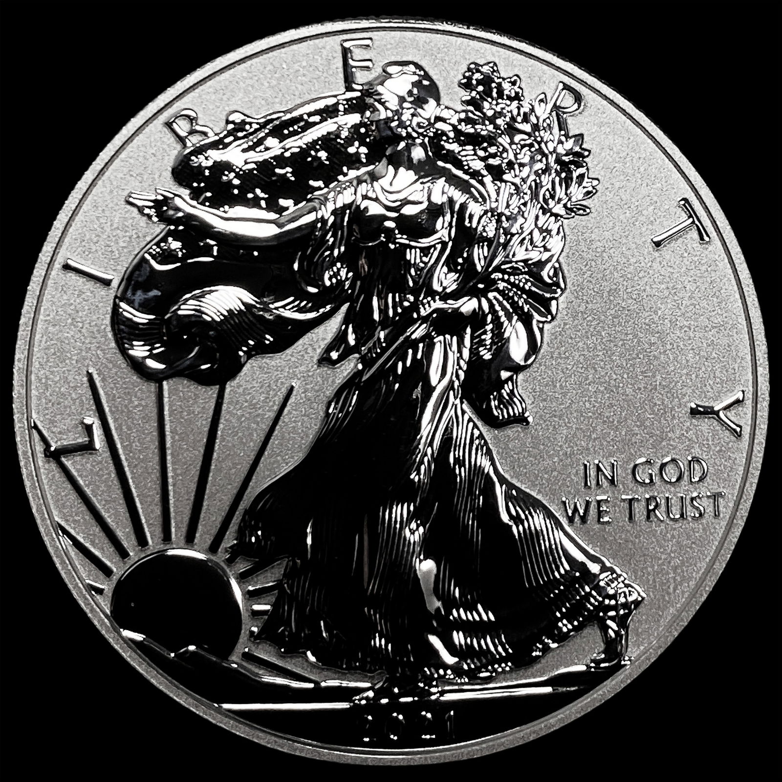 2021-W Silver American Eagle $1 GEM PROOF (1 of 2)