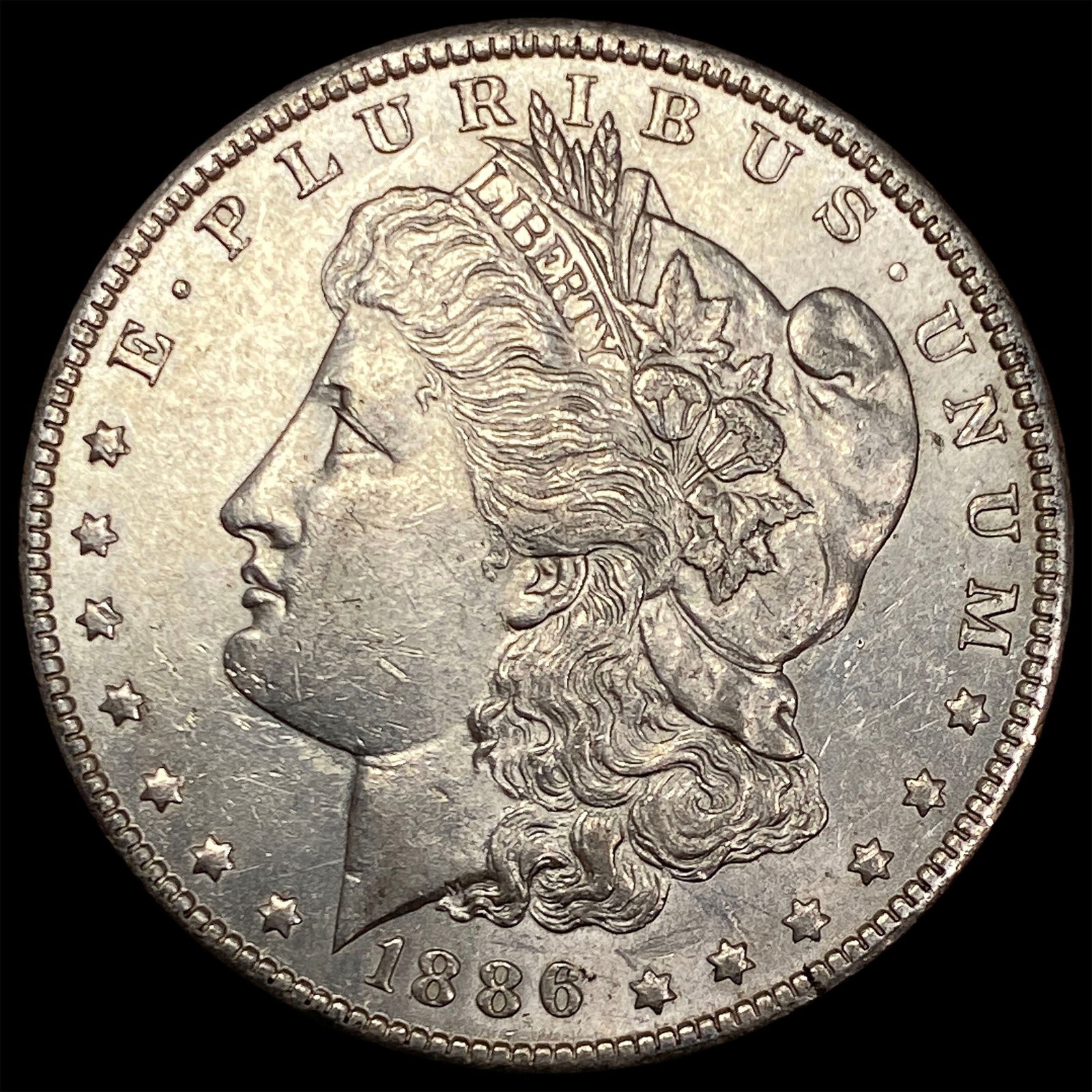 1886-O Silver Morgan Dollar CHOICE AU: 1886-O Silver Morgan Dollar CHOICE AU