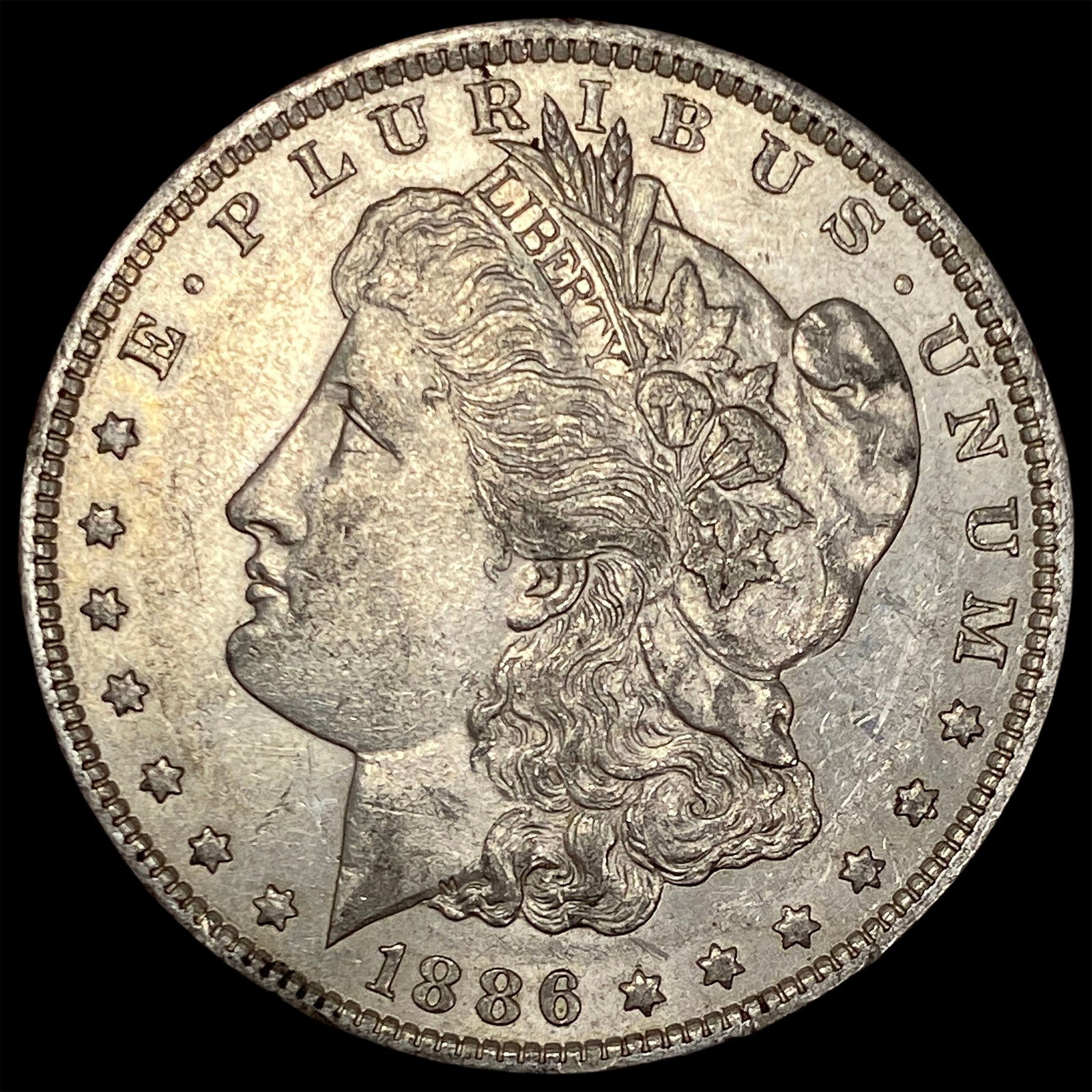 1886-O Silver Morgan Dollar CHOICE AU: 1886-O Silver Morgan Dollar CHOICE AU