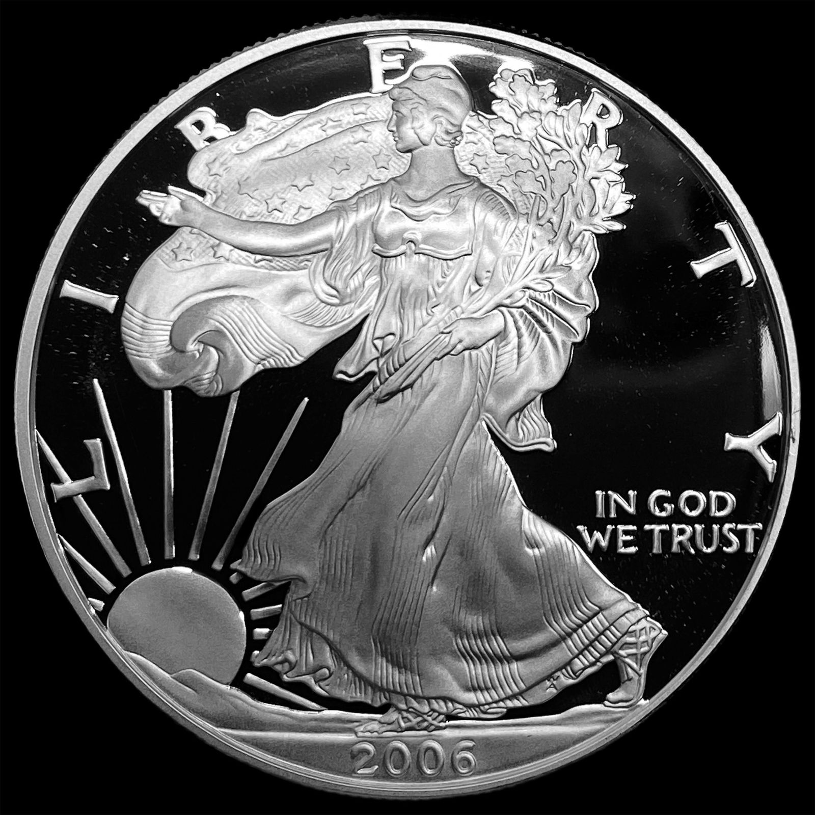 2006-W Silver American Eagle Proof GEM PROOF (1 of 2)
