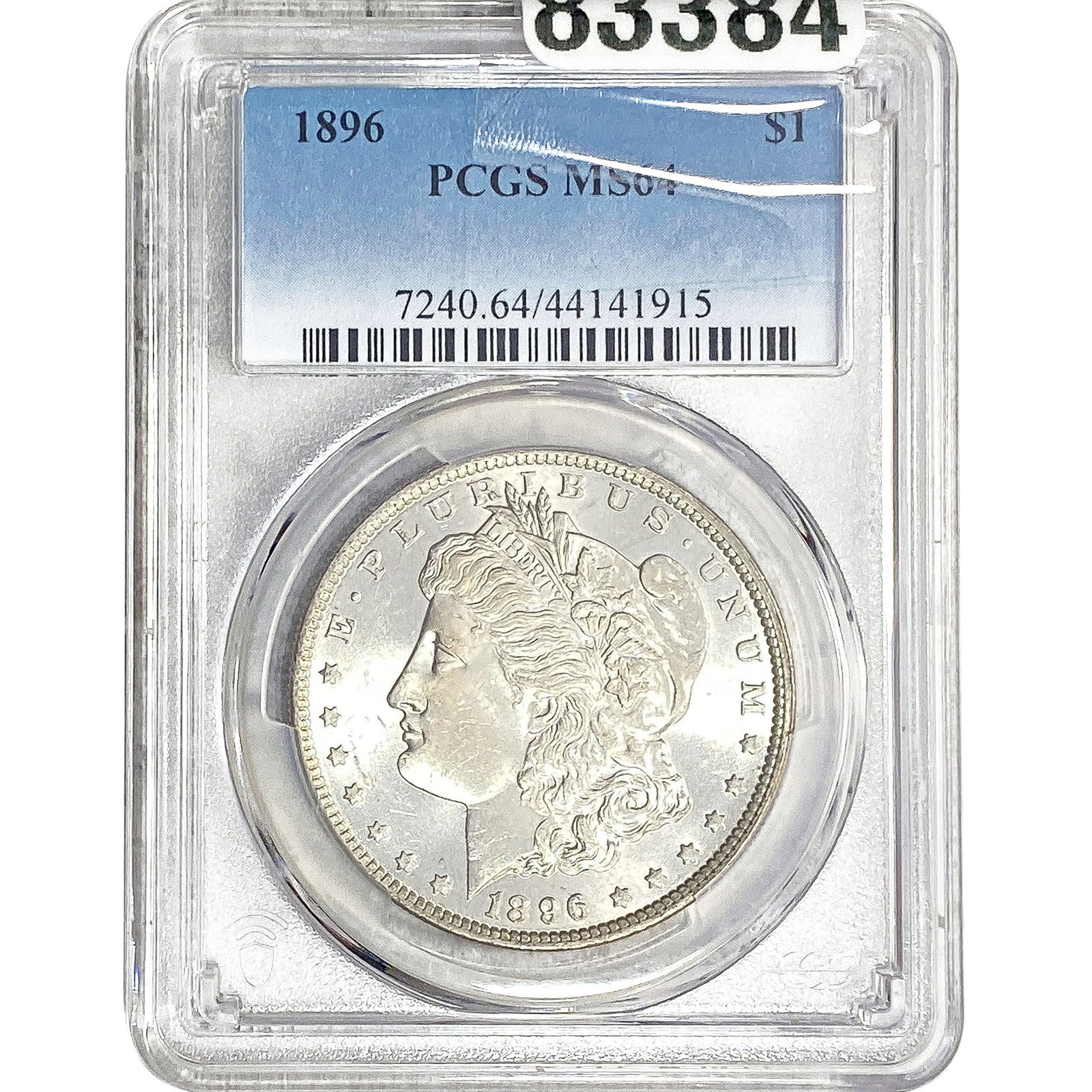 1896 Morgan Silver Dollar PCGS MS64 (1 of 2)