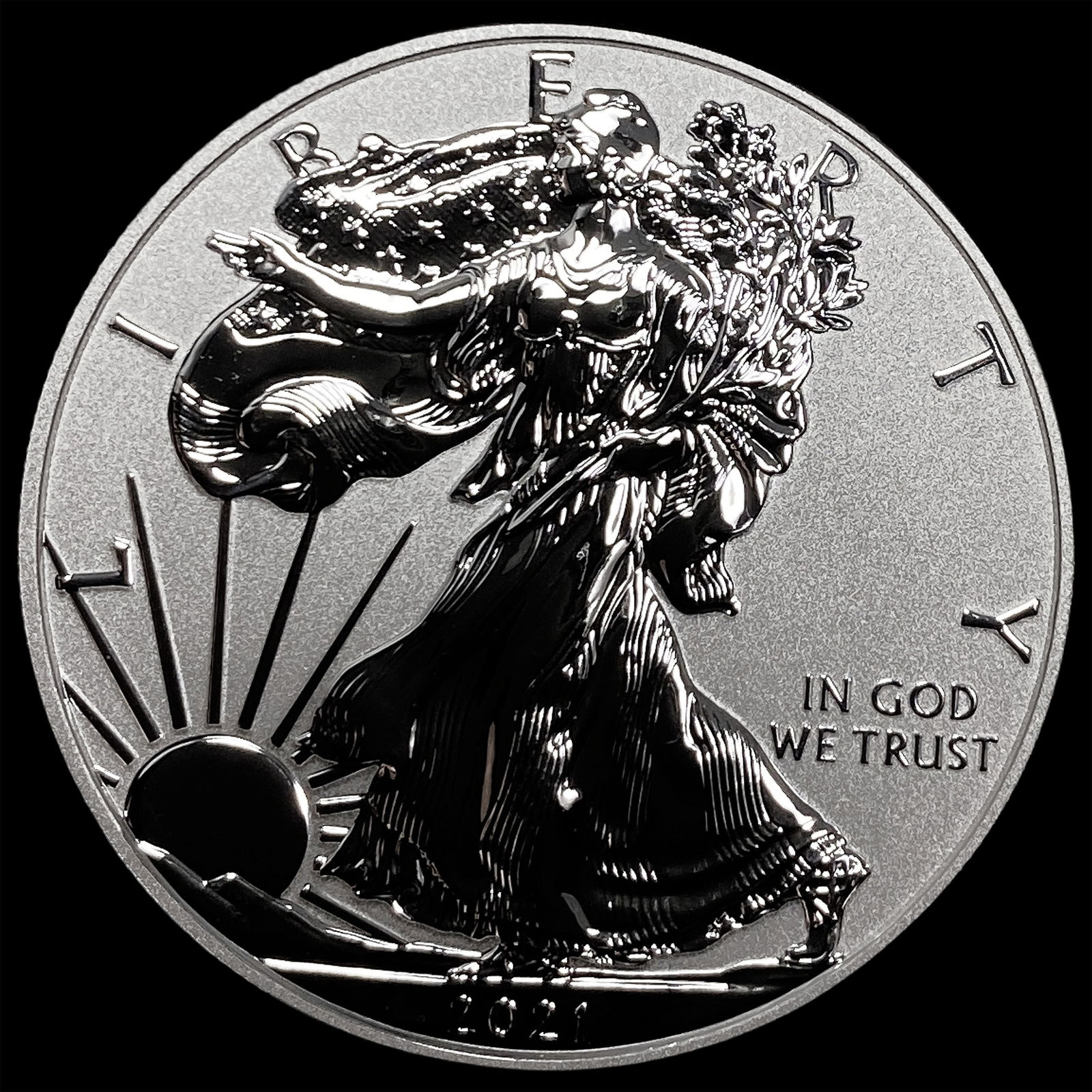 2021-W Silver American Eagle 1 oz GEM PROOF (1 of 2)